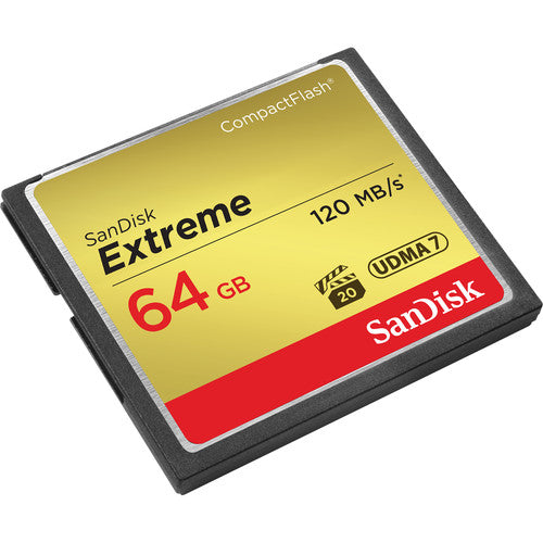 SanDisk 800x 64GB Extreme CF Memory Card (120MB/s)