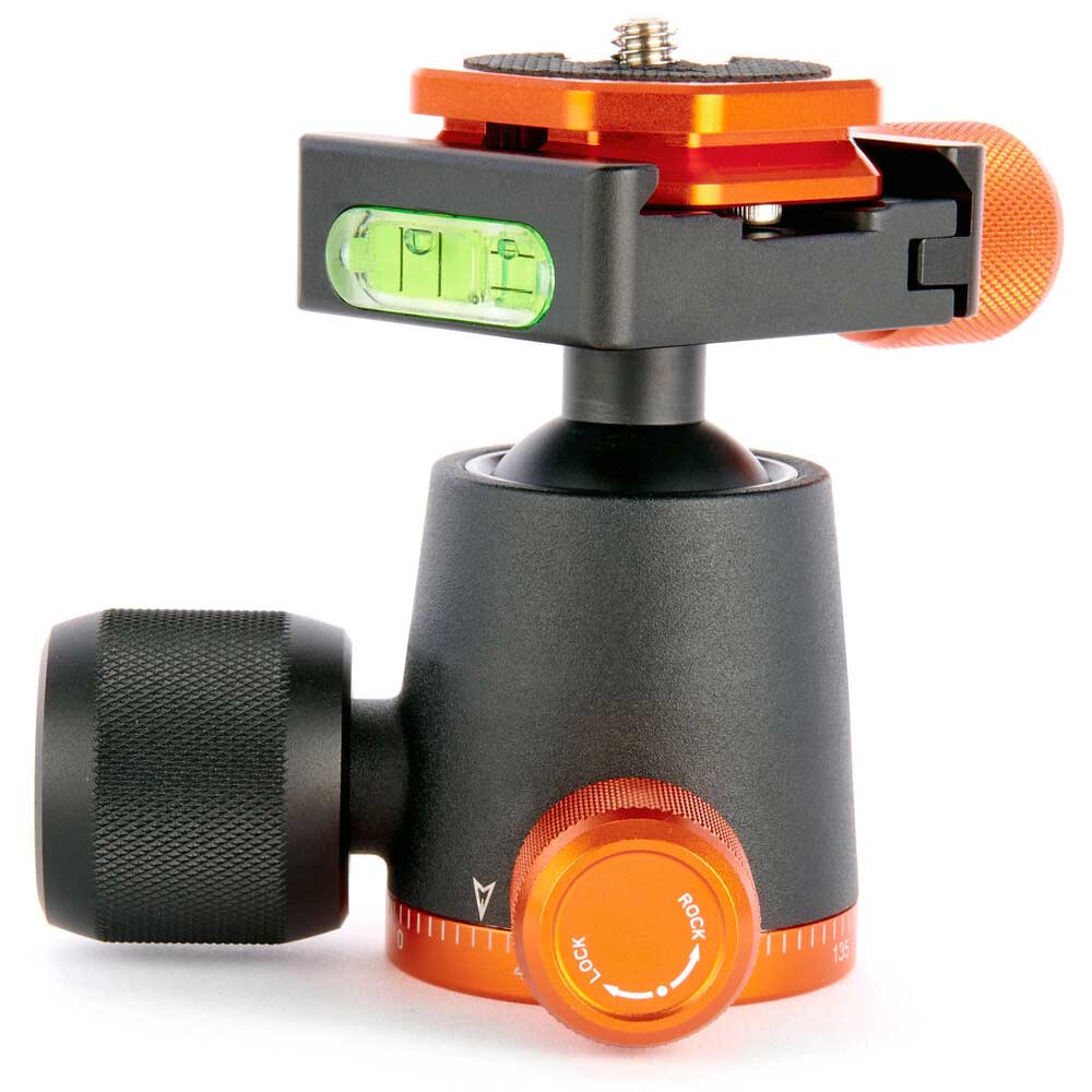 3‑Legged‑Thing AirHed Neo 2.0 ball head in black with Arca‑Swiss clamp, ergonomic knob and built‑in bubble level.