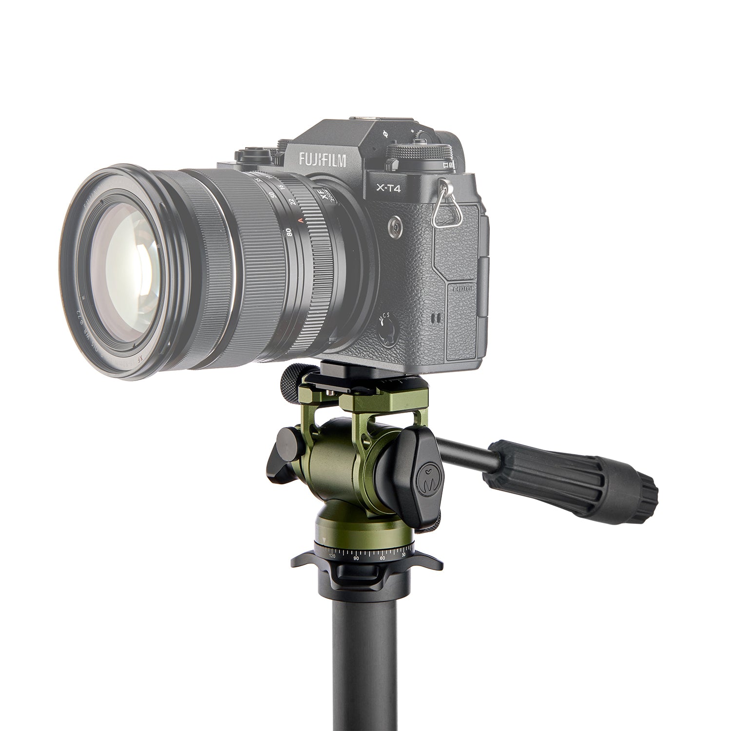 3 Legged Thing AirHed Trinity pan and tilt head, compact and versatile, ideal for video, panoramas, and birding.