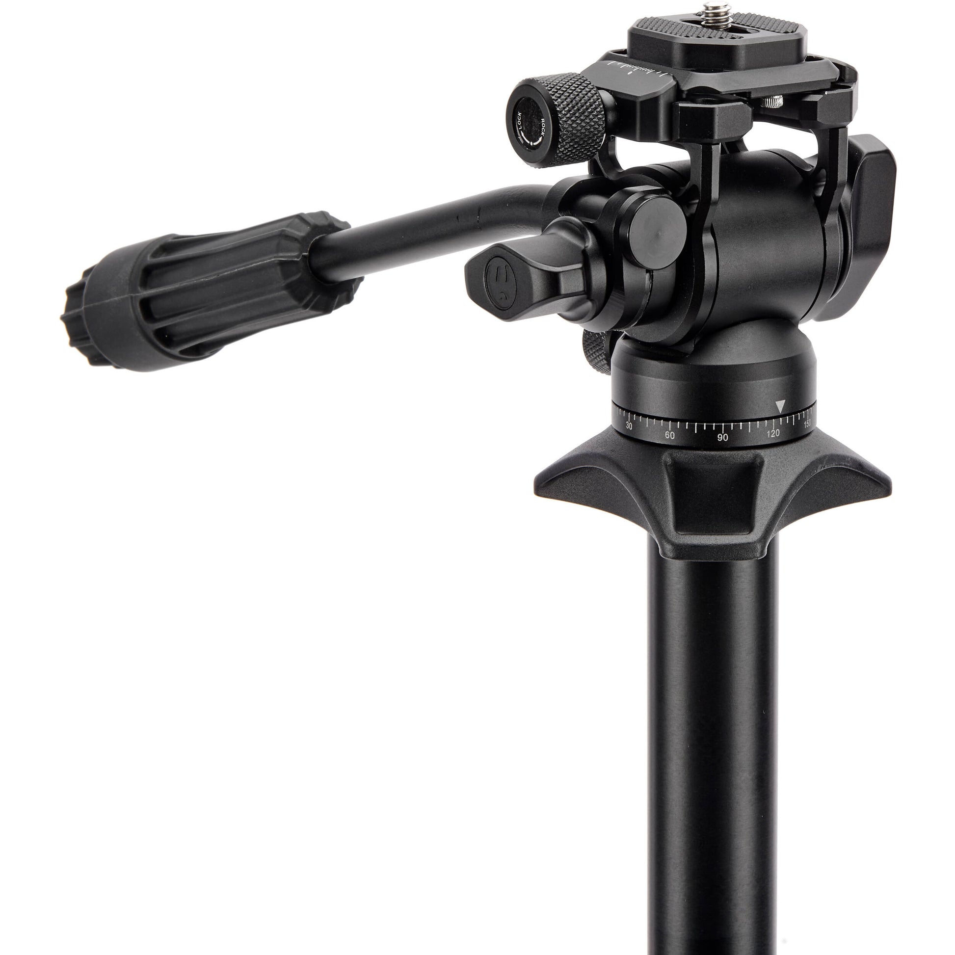 3 Legged Thing Alana Monopod Superkit in Black – complete, durable monopod setup with foot stabiliser and accessories for pro-level support.