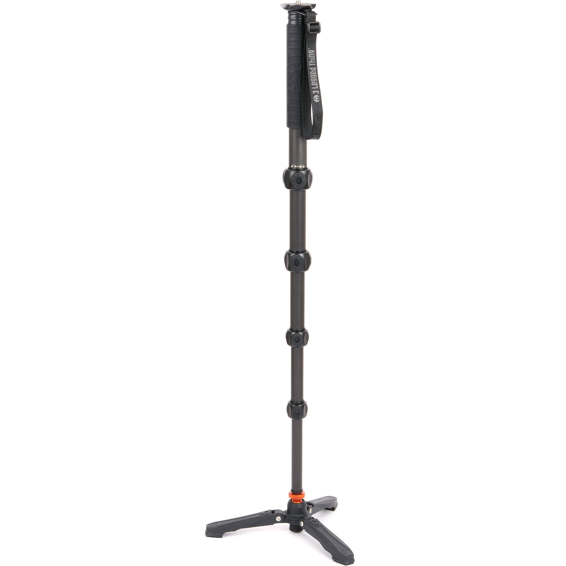 3 Legged Thing Alana Monopod Superkit in Black – complete, durable monopod setup with foot stabiliser and accessories for pro-level support.
