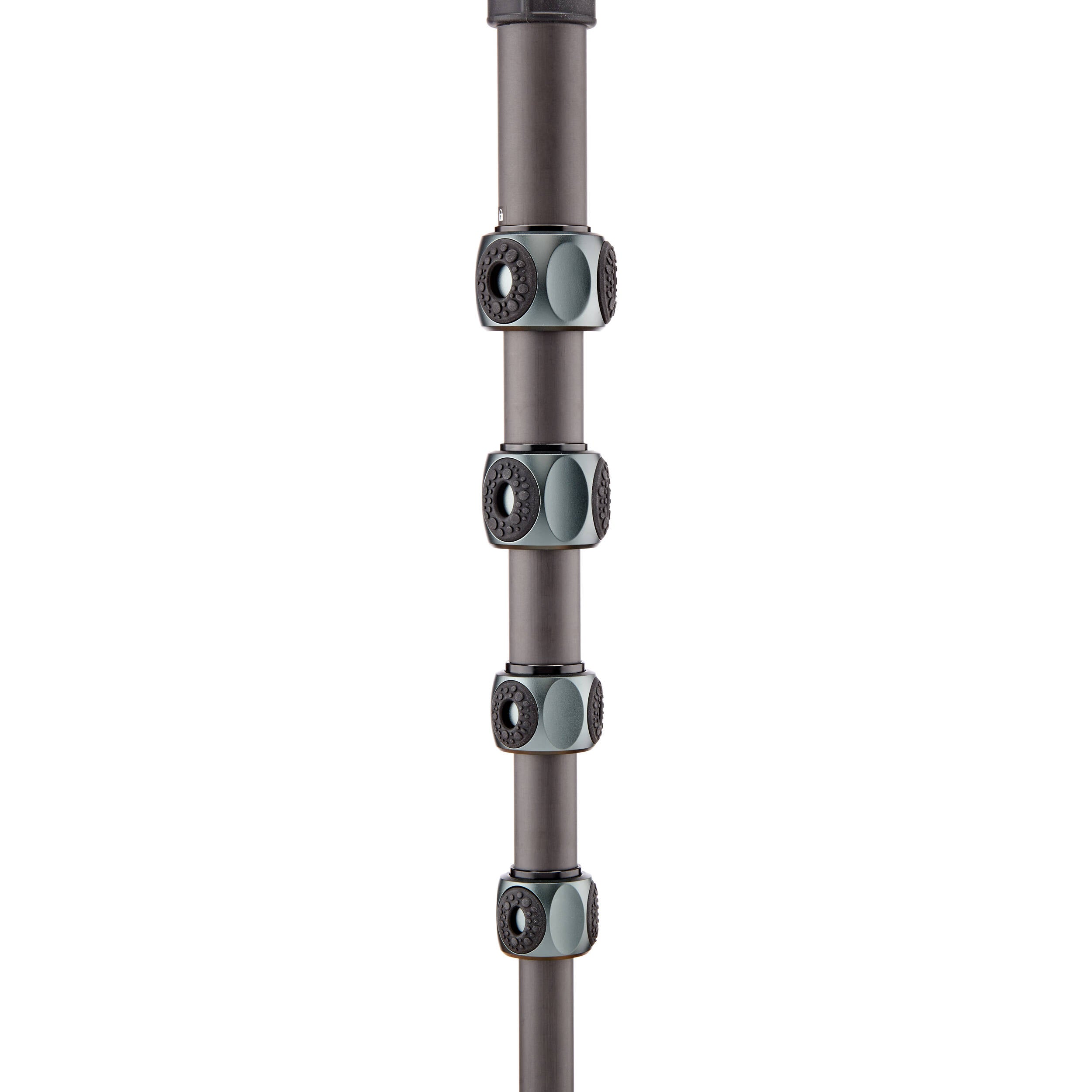 3 Legged Thing Alana Monopod Superkit in grey with carbon fibre build, ball head, and accessories for stable photography and video.