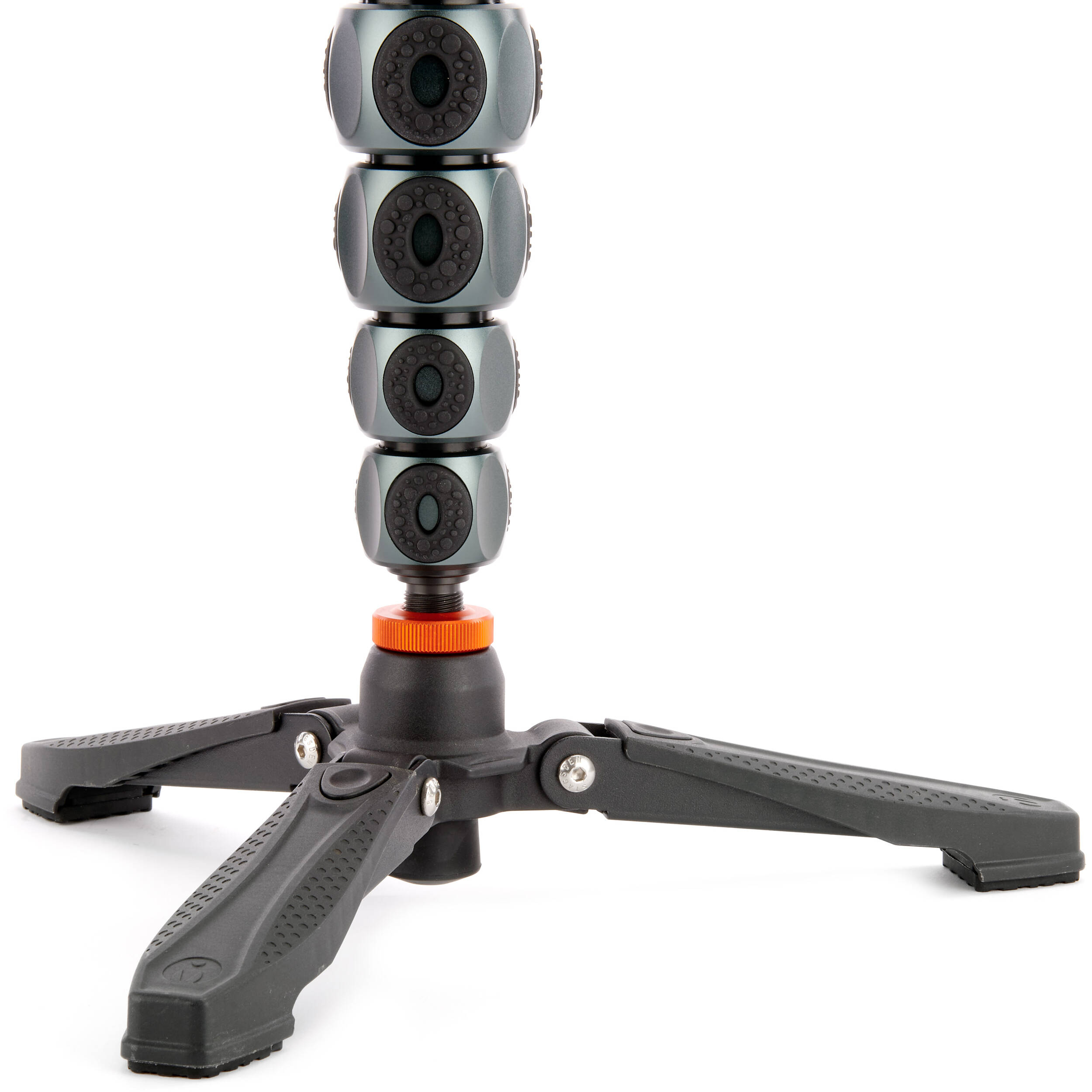 3 Legged Thing Alana Monopod Superkit in grey with carbon fibre build, ball head, and accessories for stable photography and video.