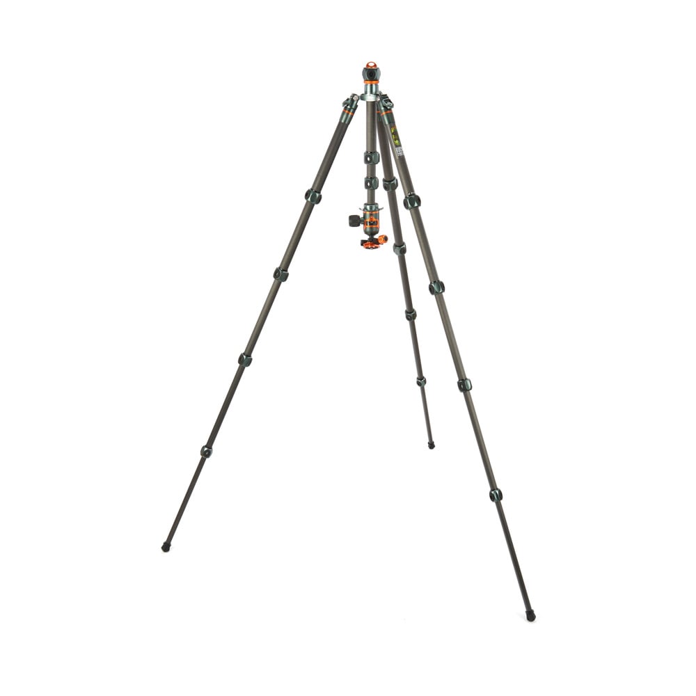 Tripod on a white background