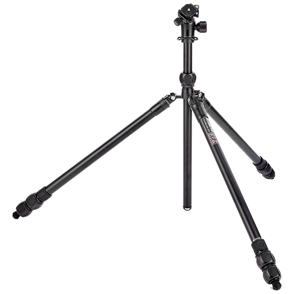 3 Legged Thing Charles 2.0 Magnesium Alloy Tripod with AirHed Pro Ball Head System in black, supporting up to 40 kg.