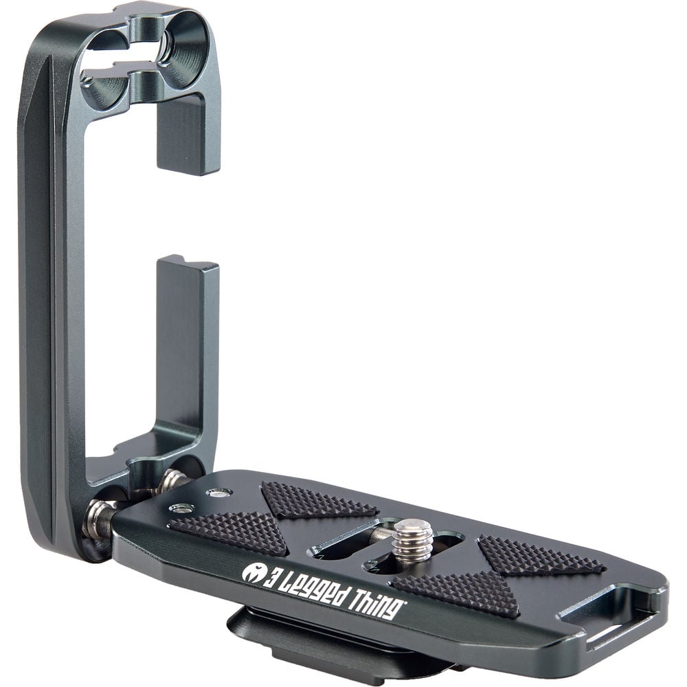 Camera accessory with '3 Legged Thing' branding on a white background