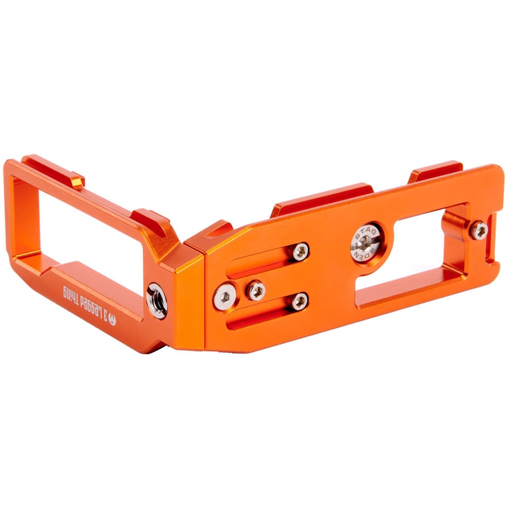 3 Legged Thing Gracy L-Bracket for Fujifilm GFX 100S and 50S II with Arca-Swiss compatibility and cable management.