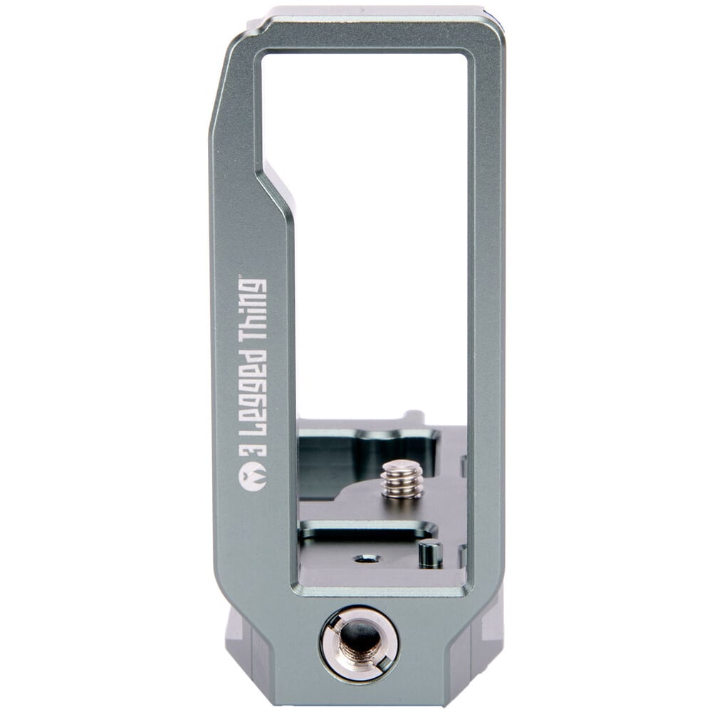 3 Legged Thing Gracy L-Bracket for Fujifilm GFX 100S and 50S II with Arca-Swiss compatibility and cable management.