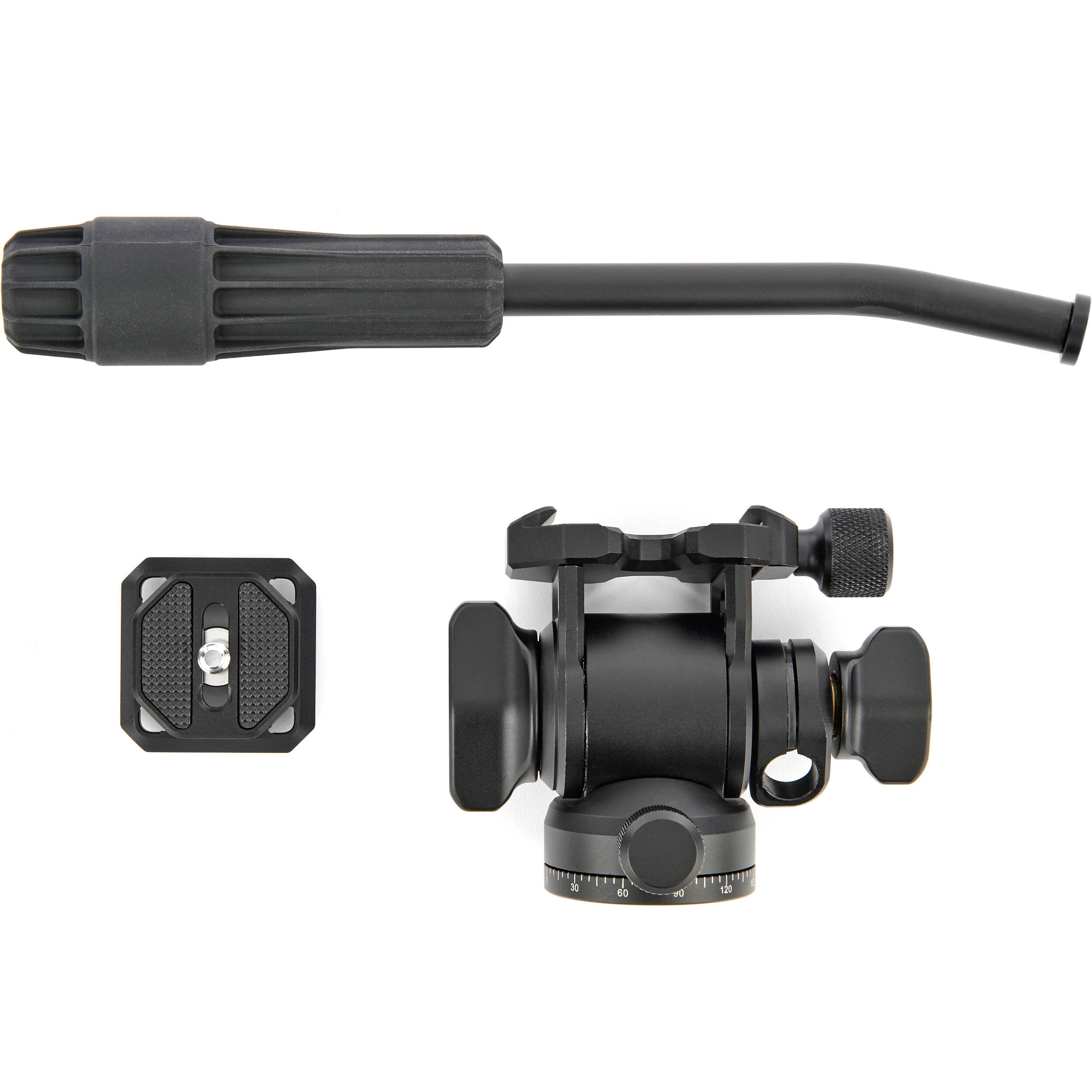 3 Legged Thing Lance Monopod Superkit (Black) with carbon fibre build, ball head, and accessories for stable photography and video.