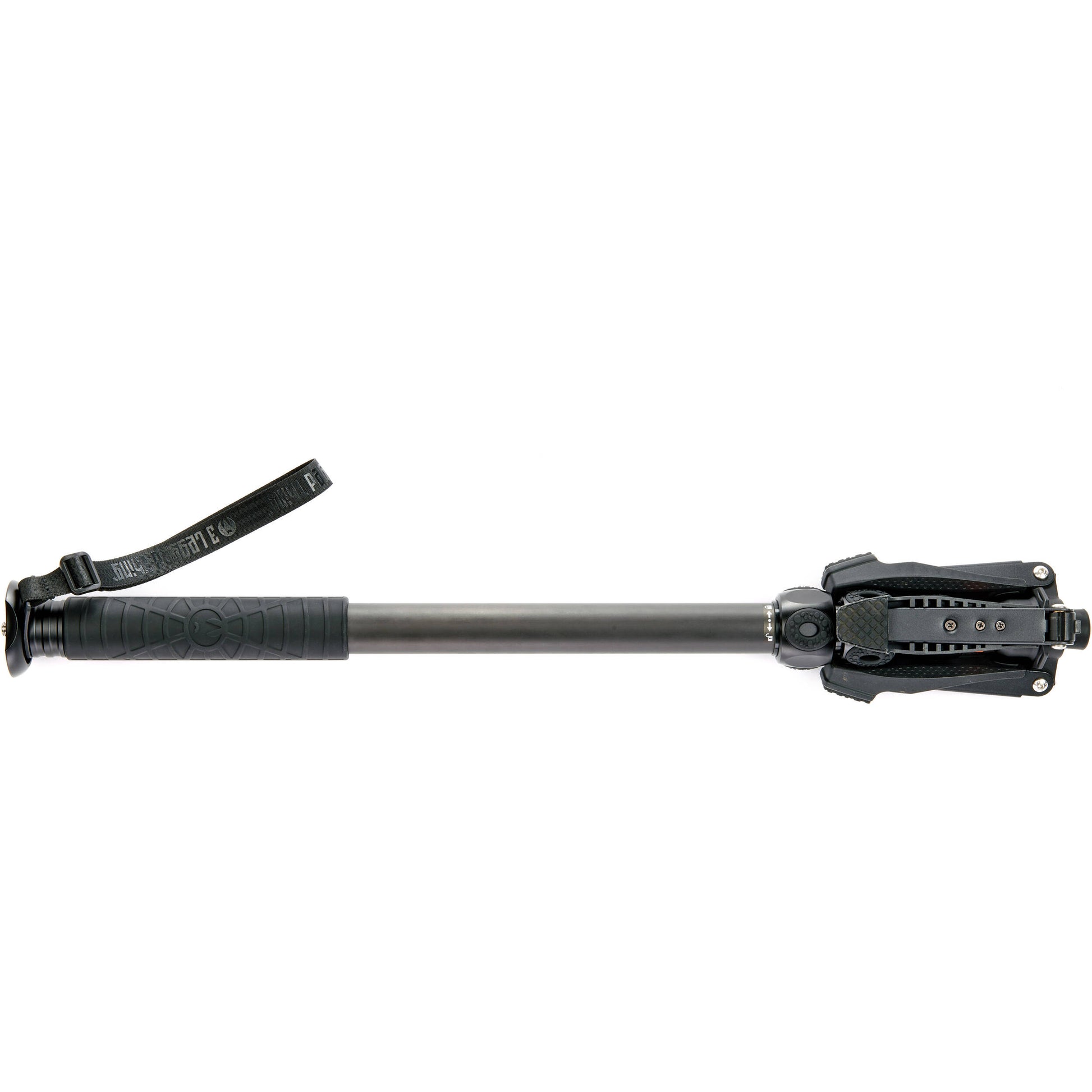 3 Legged Thing Lance Monopod Superkit (Black) with carbon fibre build, ball head, and accessories for stable photography and video.
