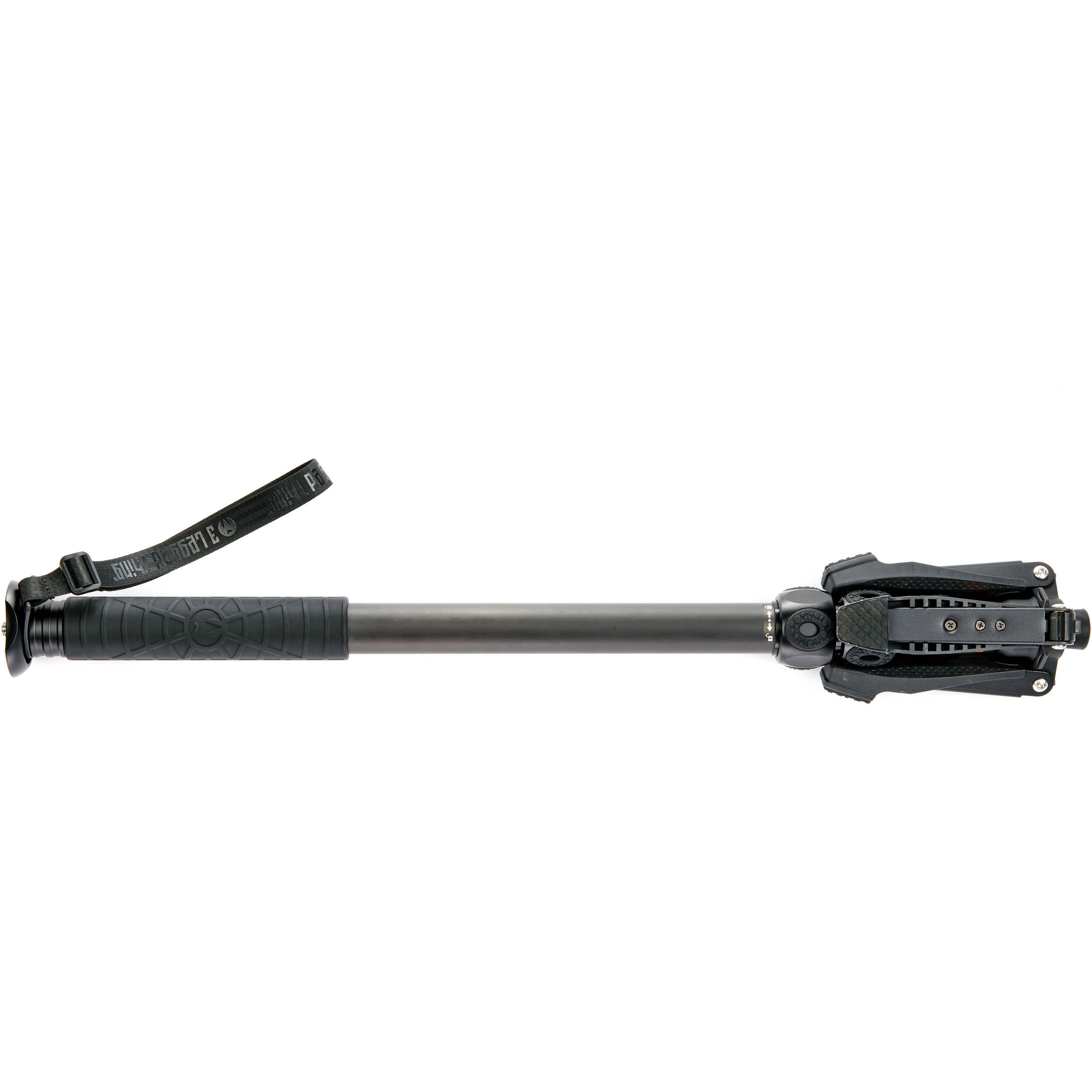 3 Legged Thing Lance Monopod Superkit (Black) with carbon fibre build, ball head, and accessories for stable photography and video.