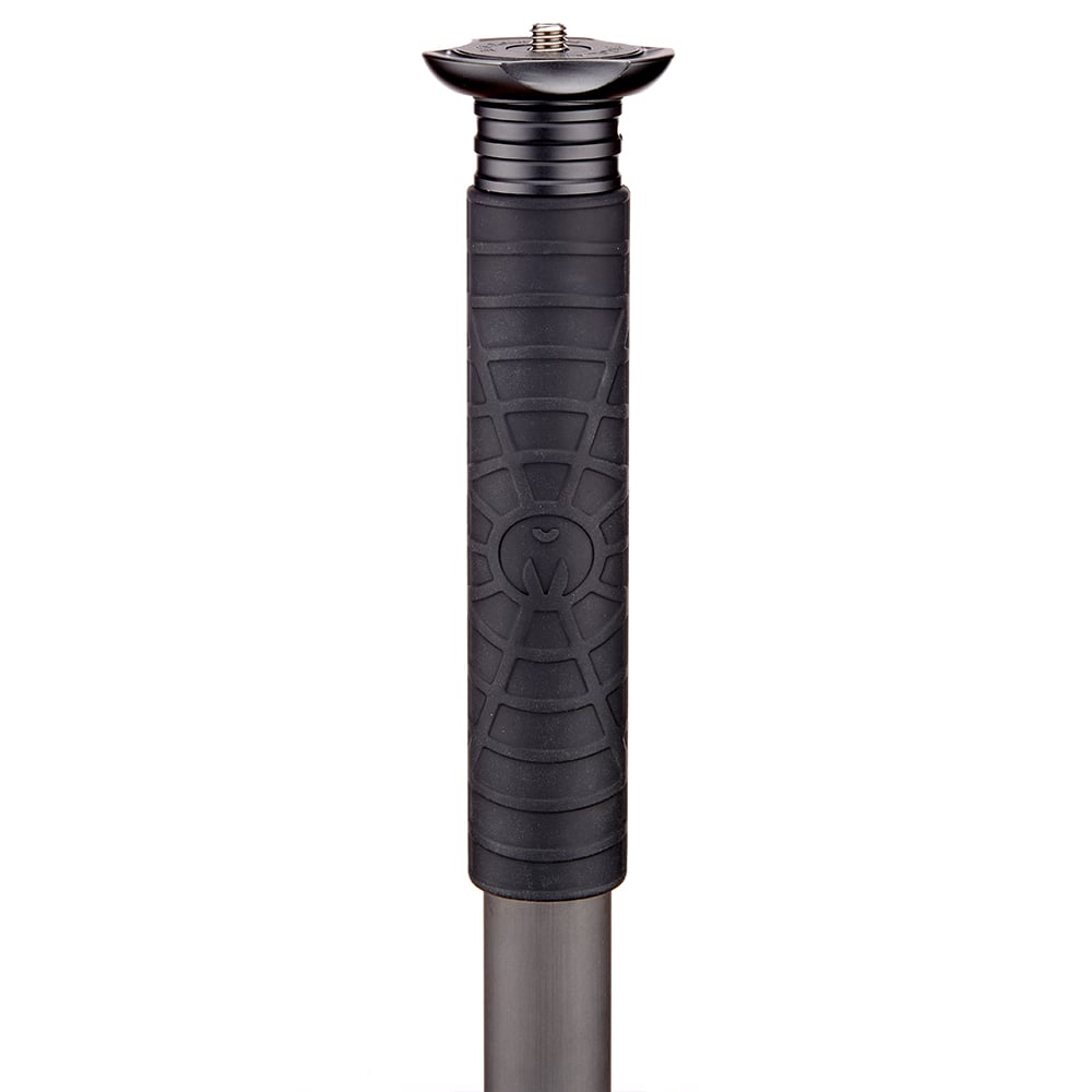 3 Legged Thing Alana Monopod with Docz Foot Stabiliser in Black – compact, strong and stable support for photographers and videographers.