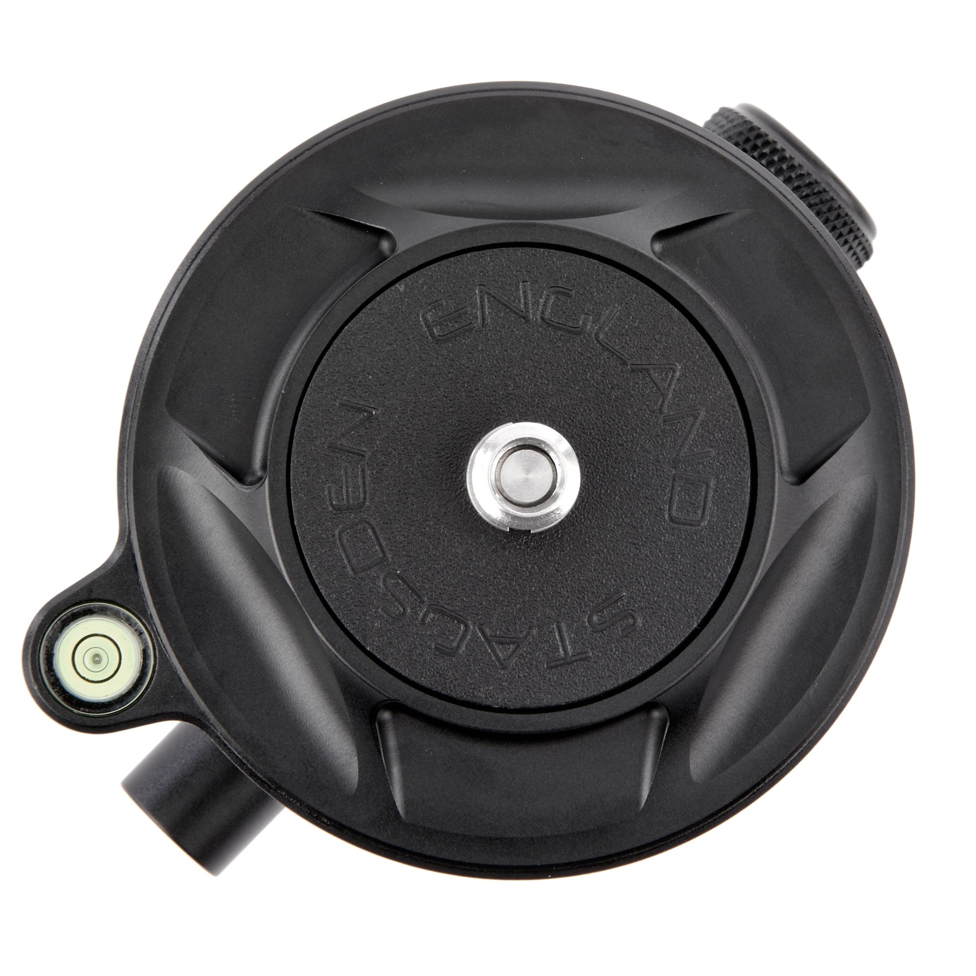 Level your horizon without having to adjust the tripod’s legs, increasing accuracy for photographers. Offers improved compatibility with heads and clamps.