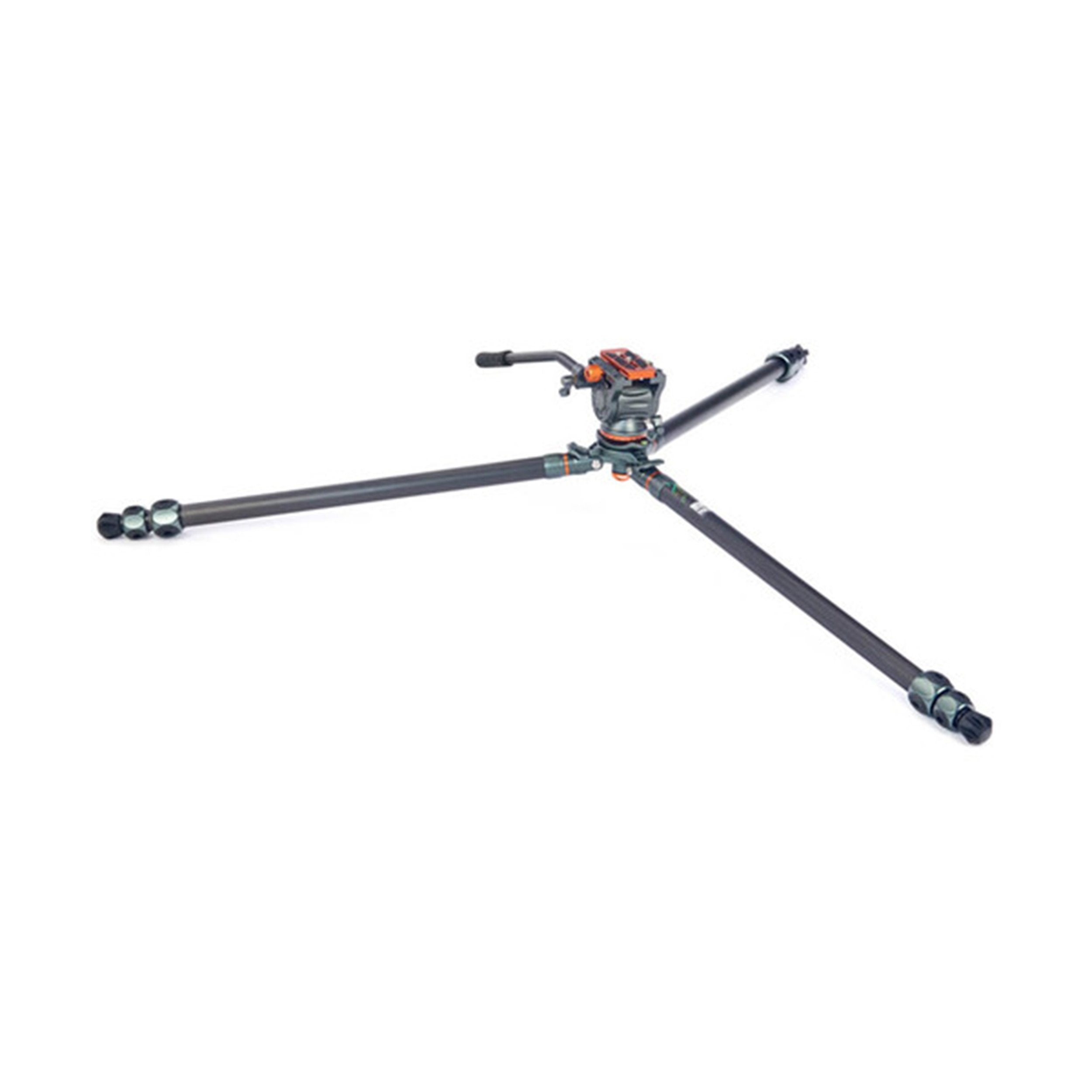 3 Legged Thing Mike Carbon Fibre Tripod with integrated levelling base, designed for professional photography and videography.