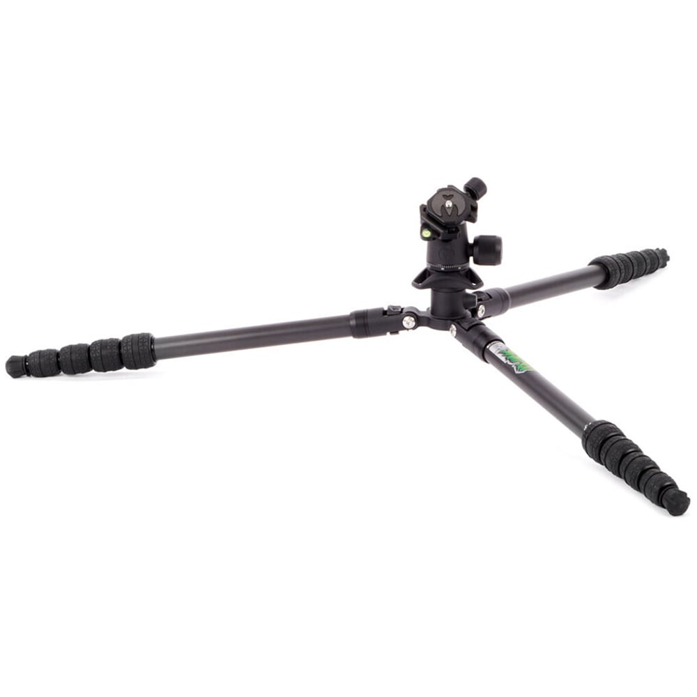 3 Legged Thing Punks Brian 2.0 tripod with AirHed Neo 2.0 Ball Head in black for tall, versatile, travel-ready support.