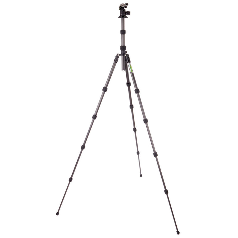 3 Legged Thing Punks Brian 2.0 tripod with AirHed Neo 2.0 Ball Head in black for tall, versatile, travel-ready support.