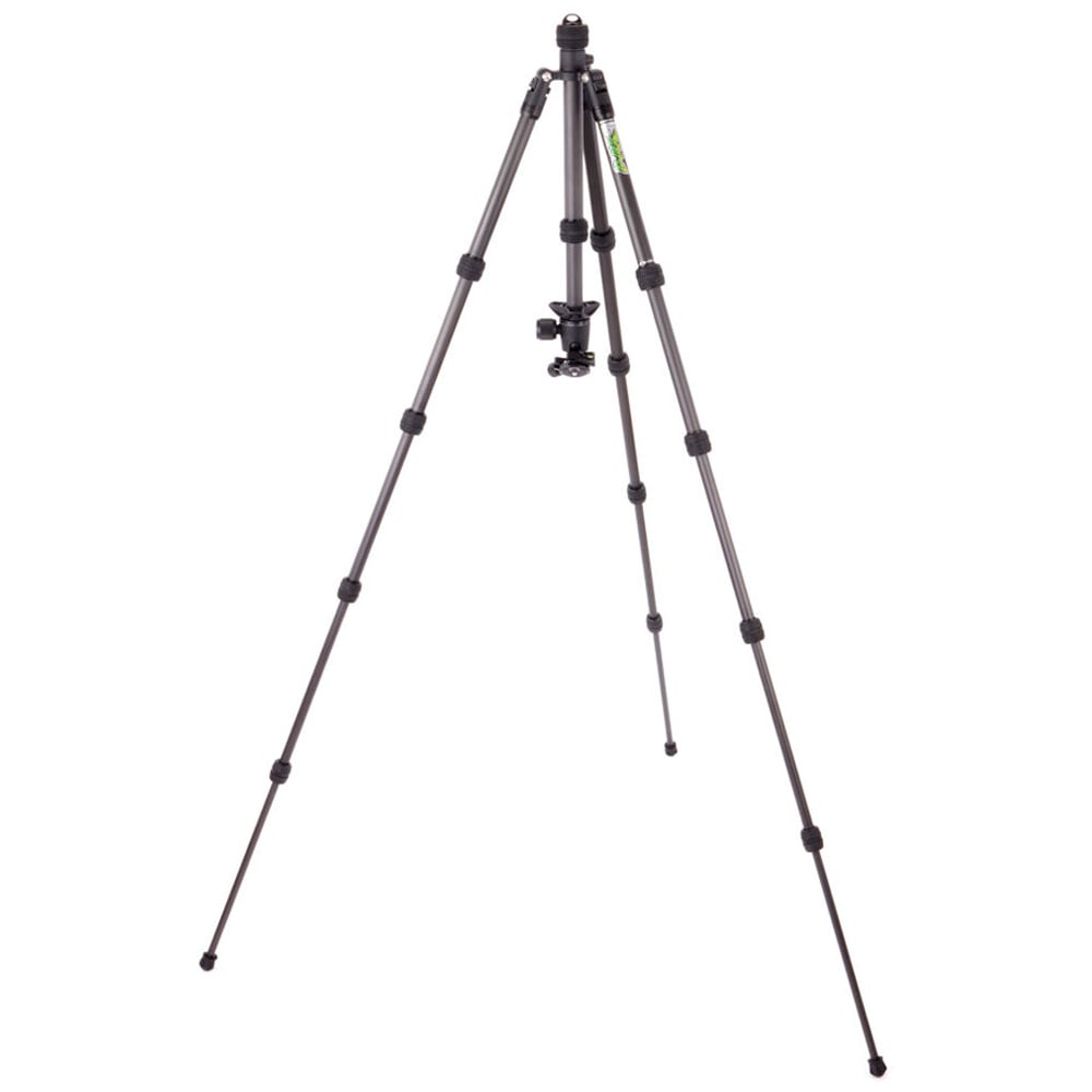 3 Legged Thing Punks Brian 2.0 tripod with AirHed Neo 2.0 Ball Head in black for tall, versatile, travel-ready support.