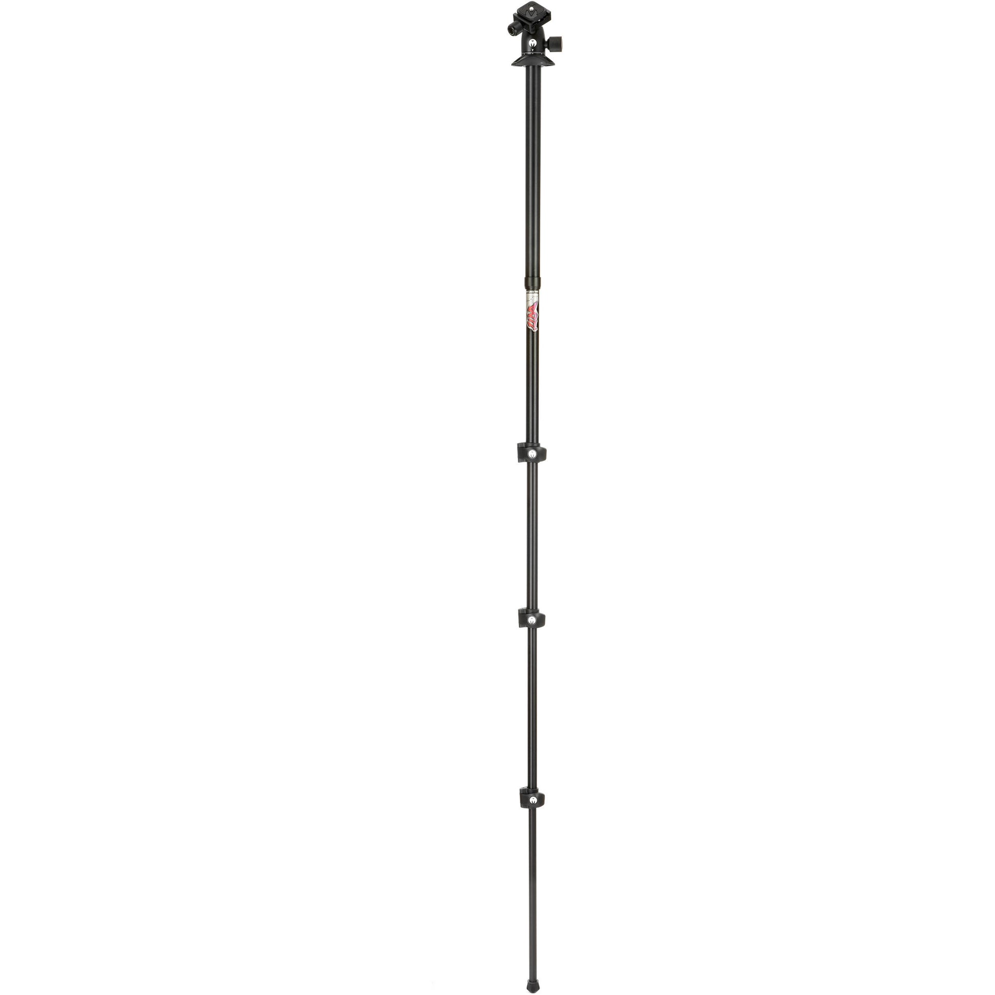 3 Legged Thing Punks Patti 2.0 Flip Lock Tripod in matte black – magnesium alloy, 4-section legs with flip locks, AirHed Mini ball head, 10 kg load capacity, reversible center column, converts to monopod.