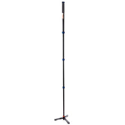 Telescopic monopod with a tripod foot on a white background