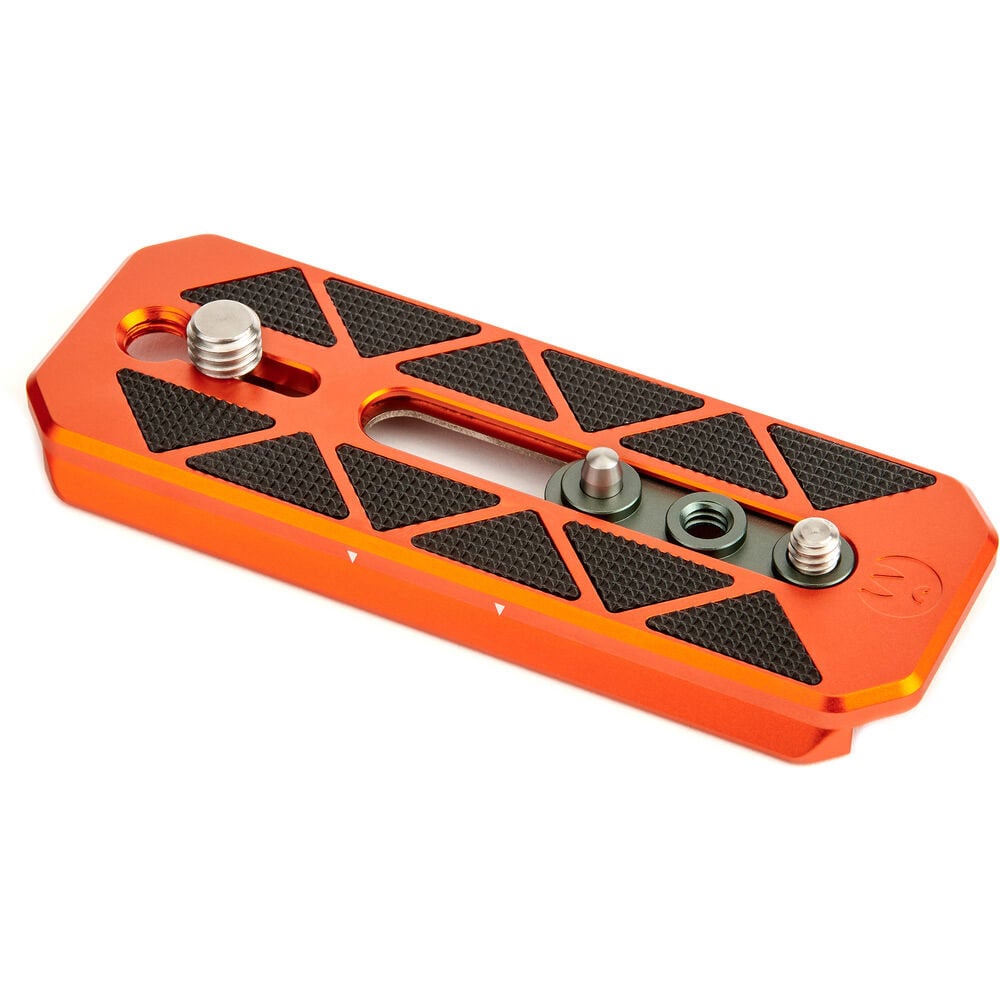 3 Legged Thing QR-CINE-V Quick Release Plate designed for AirHed Cine-V video head, durable and reliable plate for cinema rigs.