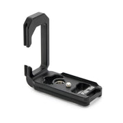 3‑Legged‑Thing Riley QD L‑bracket for R7 in Darkness black, Arca‑Swiss plate with vertical and horizontal camera mounting.