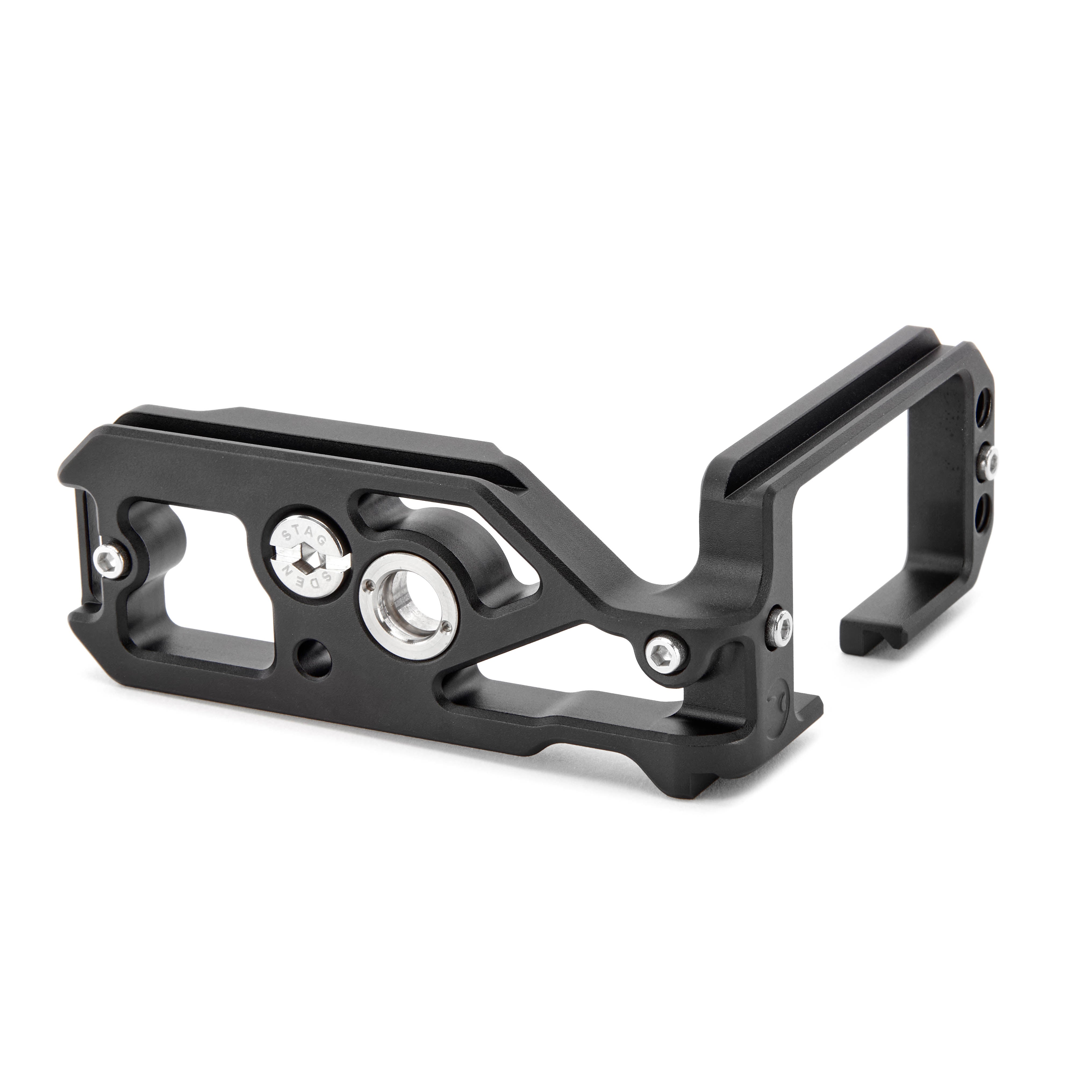 3 Legged Thing Roxie QD L-Bracket for Canon R5, R5C, R6, and R6 II, Arca-Swiss compatible, lightweight aluminium build.
