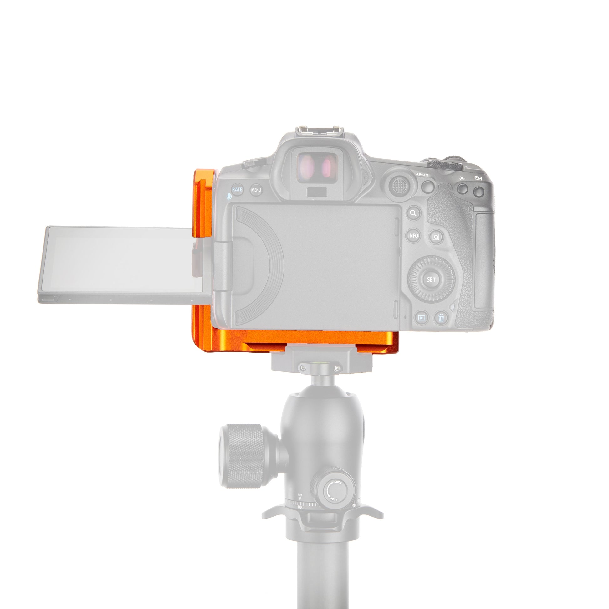 3 Legged Thing Roxie QD L-Bracket for Canon R5, R5C, R6, and R6 II, Arca-Swiss compatible, lightweight aluminium build.