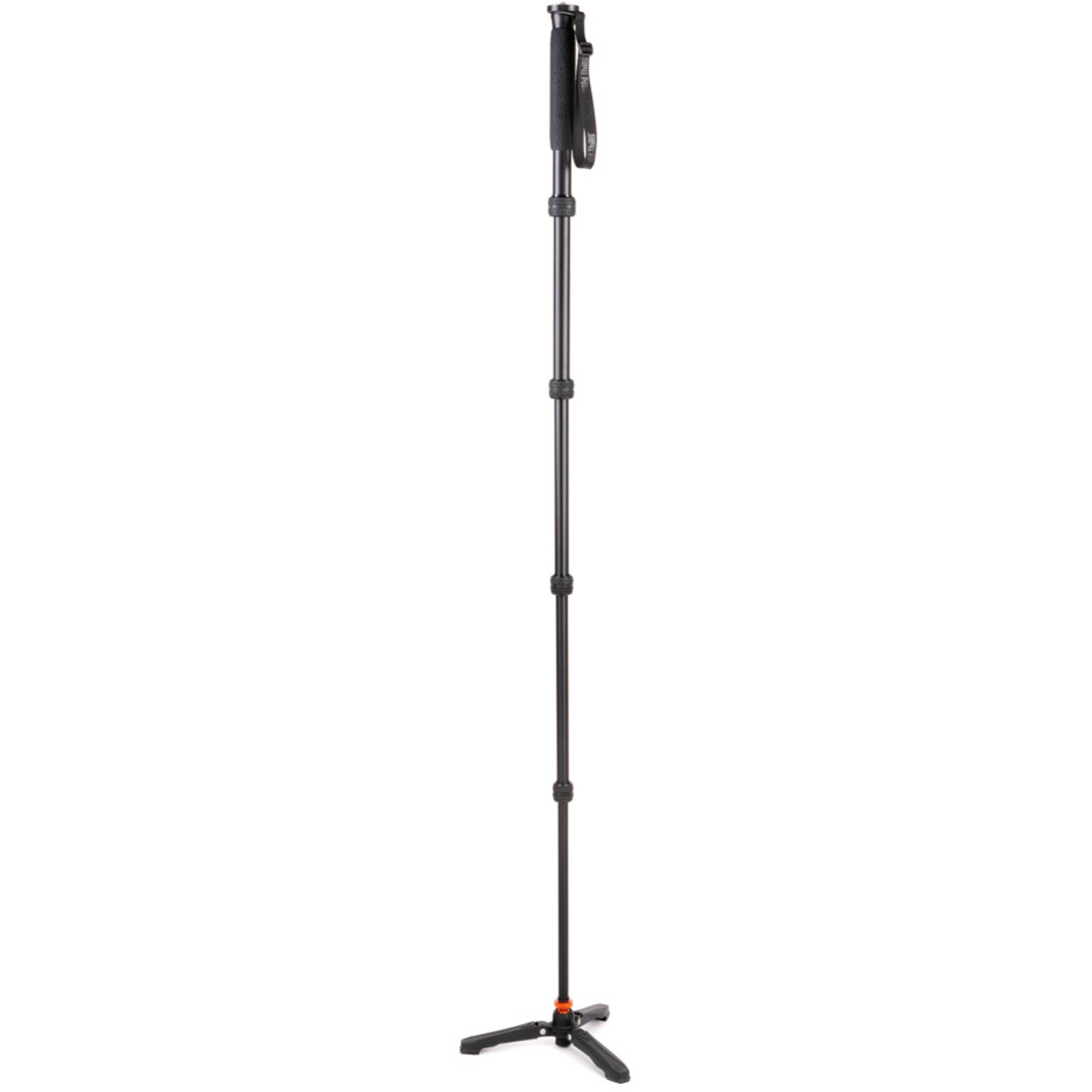 3 Legged Thing Taylor Monopod Superkit (Black) with detachable stabiliser for professional photography and videography.