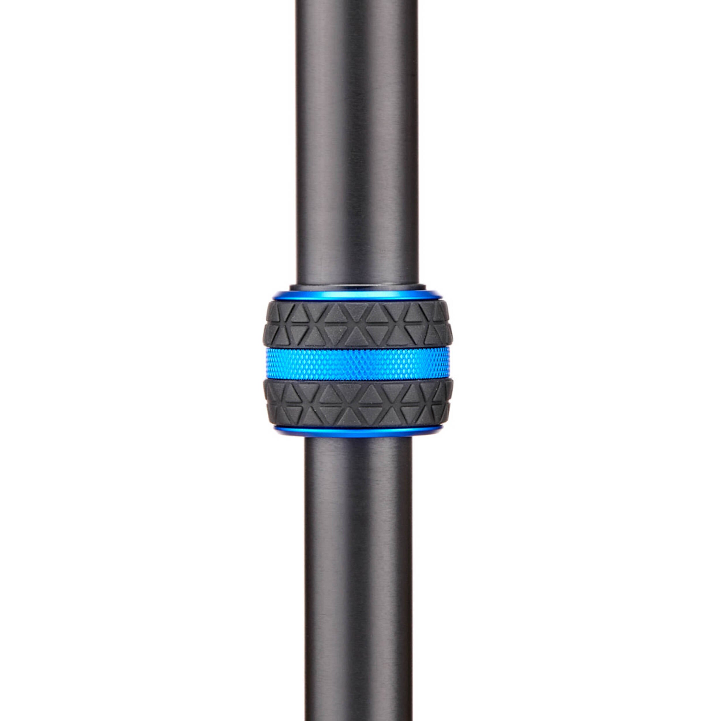 3 Legged Thing Taylor Monopod Superkit (Blue) with detachable stabiliser for professional photo and video setups.