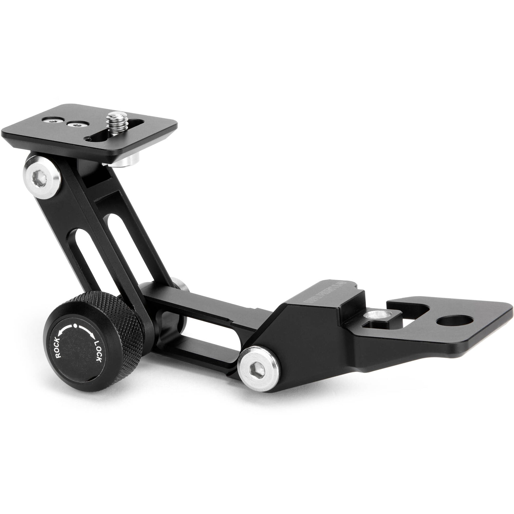 3 Legged Thing Thingy Ultra Plate Camera Support with Arca-Swiss compatibility and multiple mounting points.