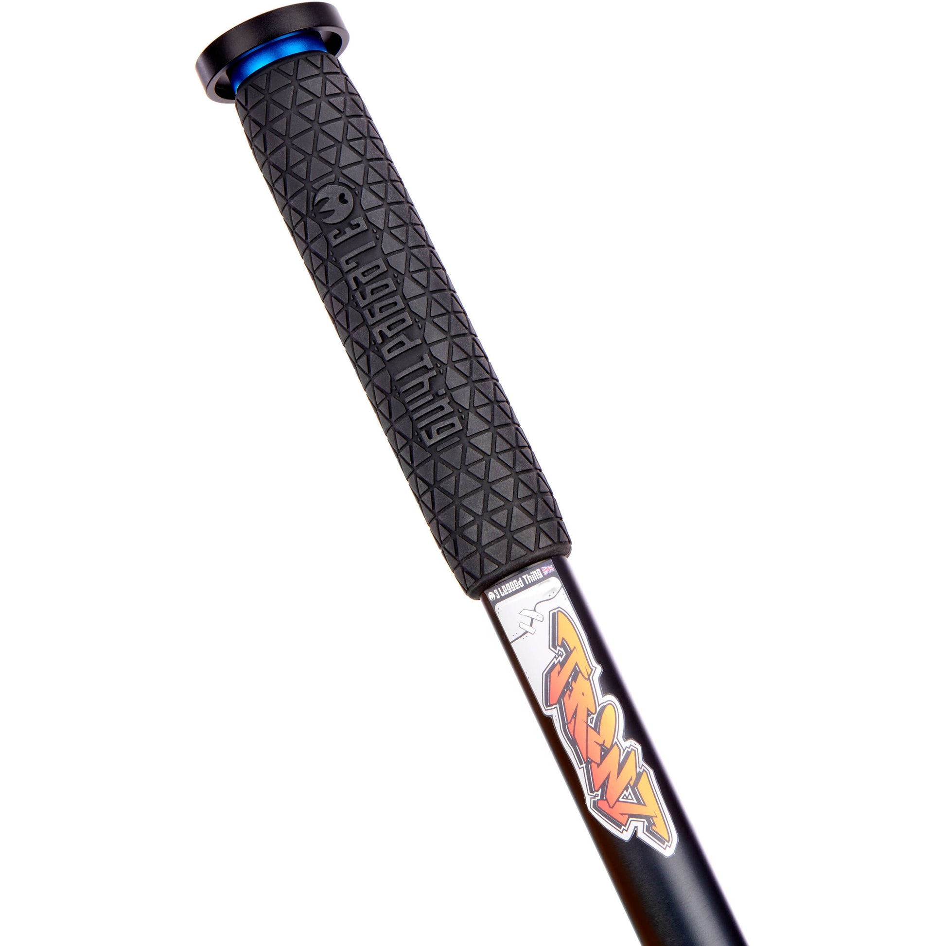 3 Legged Thing Trent Monopod Superkit in blue with interchangeable tripod footwear for professional stability.