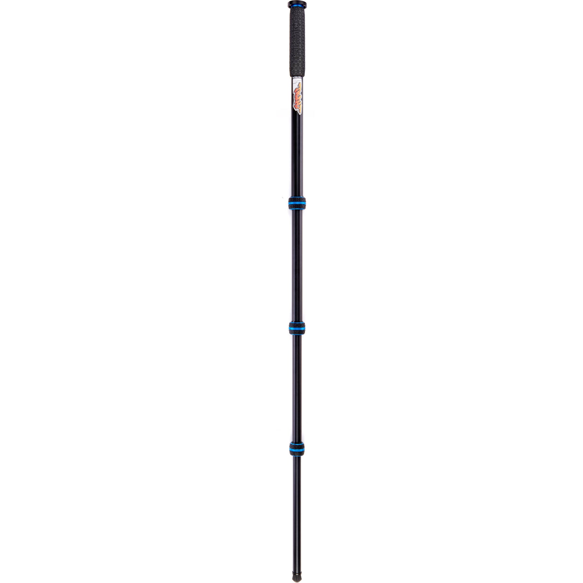 3 Legged Thing Trent Monopod Superkit in blue with interchangeable tripod footwear for professional stability.