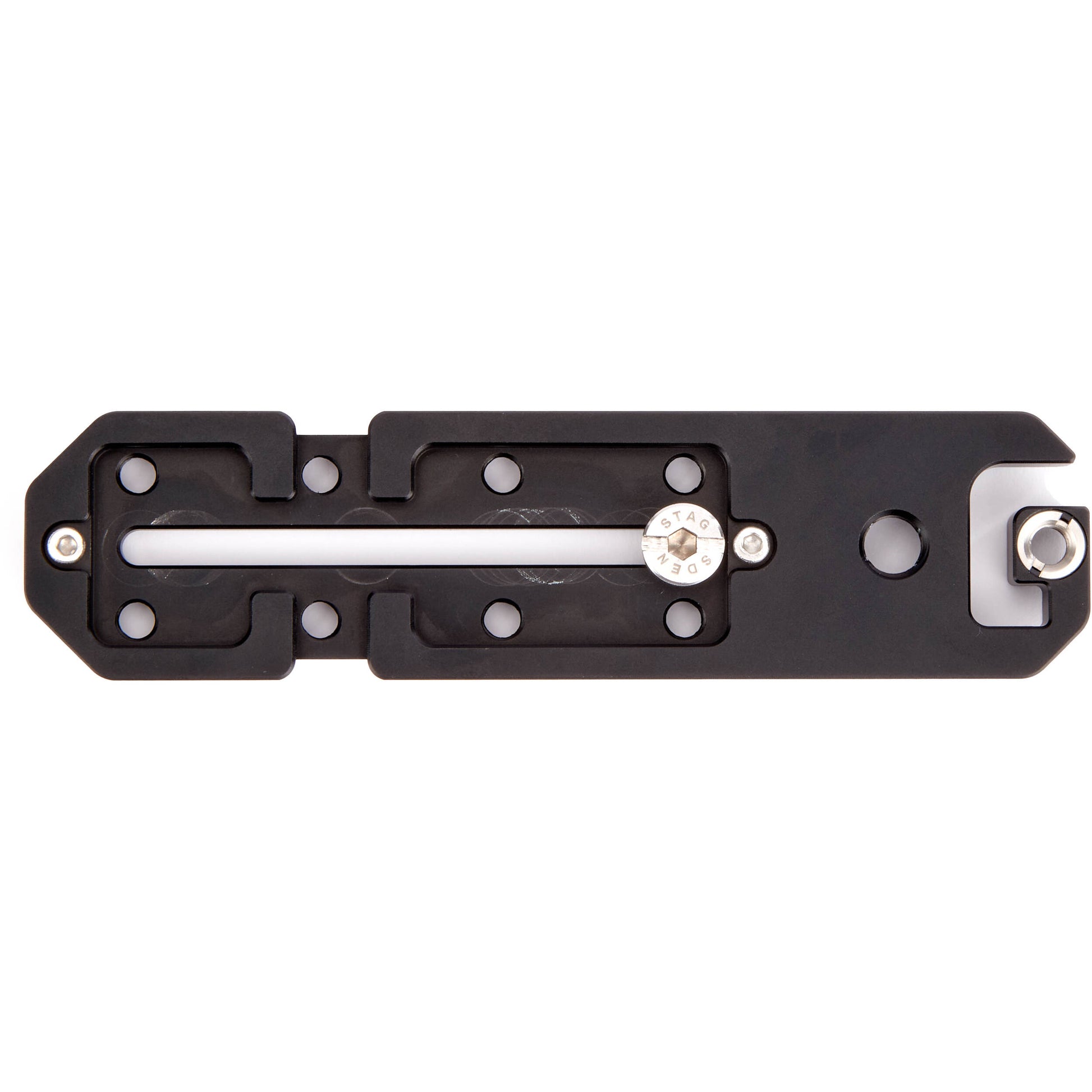3 Legged Thing Ultra Plate Arca-Type quick release plate with multiple accessory mounting points.