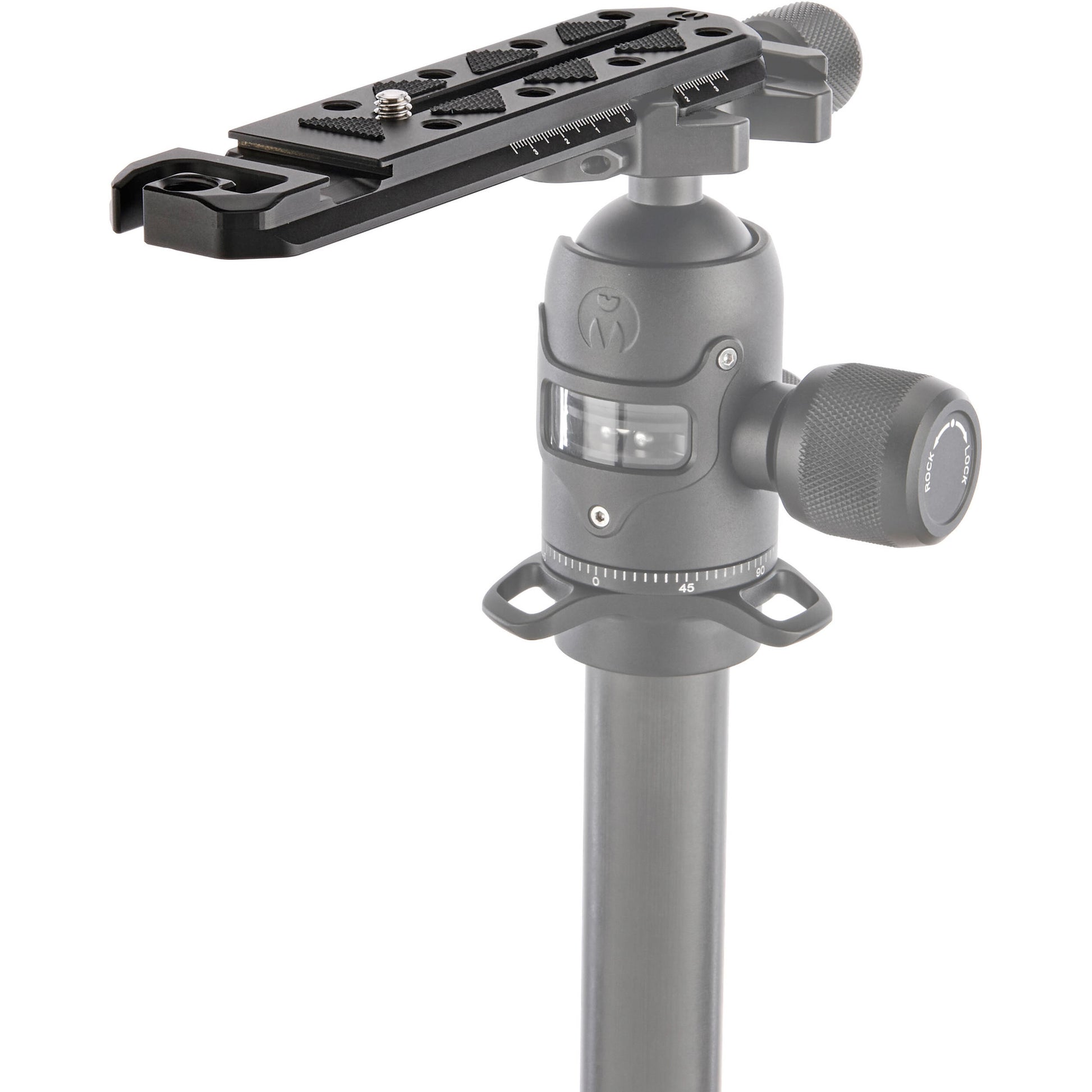 3 Legged Thing Ultra Plate Arca-Type quick release plate with multiple accessory mounting points.