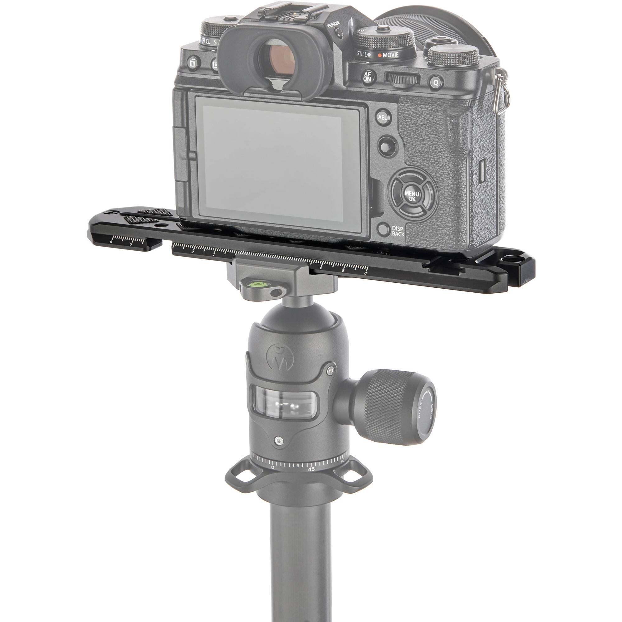 3 Legged Thing Ultra Plate Arca-Type quick release plate with multiple accessory mounting points.