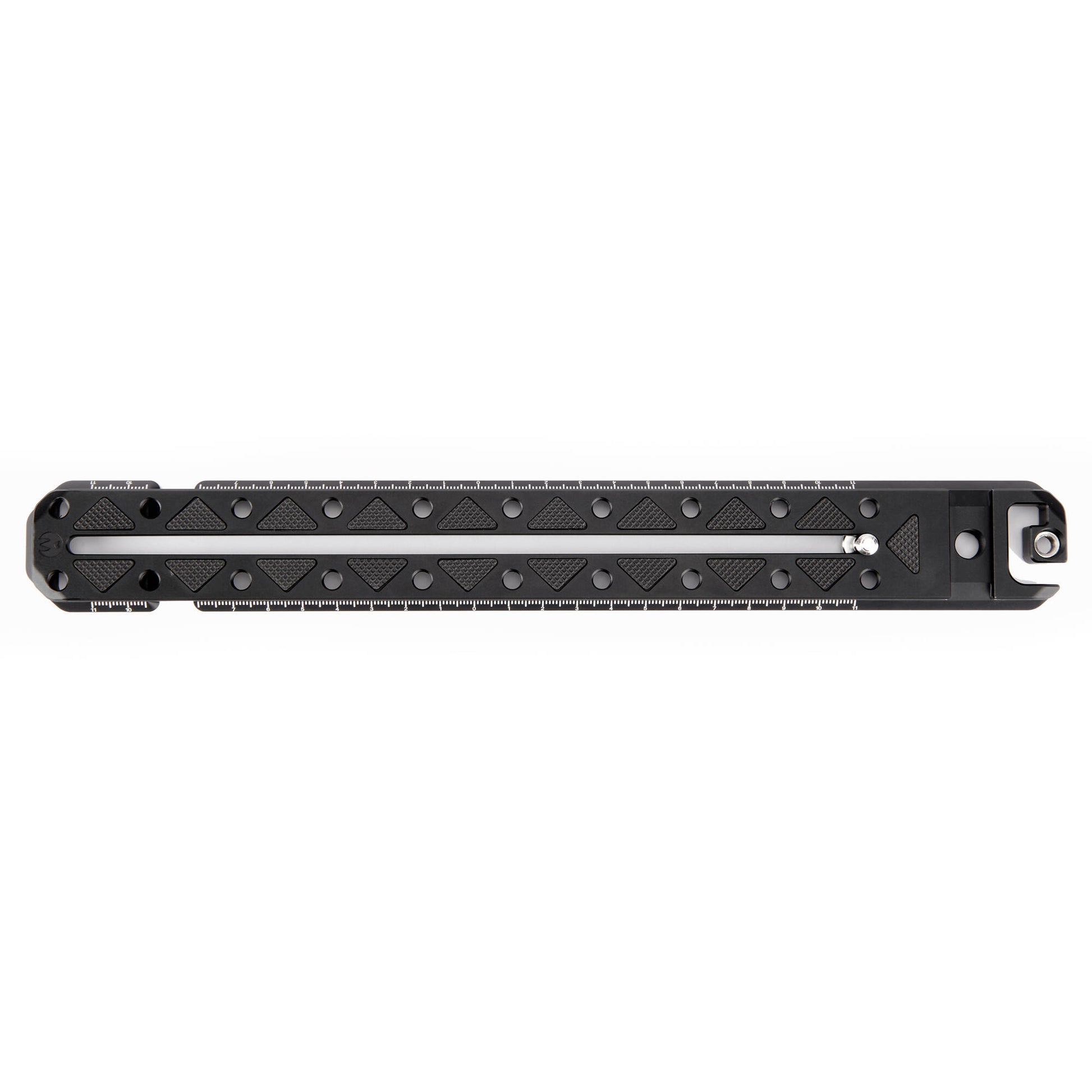3 Legged Thing 300mm Ultra Plate in darkness finish with extended design and multiple mounting options.