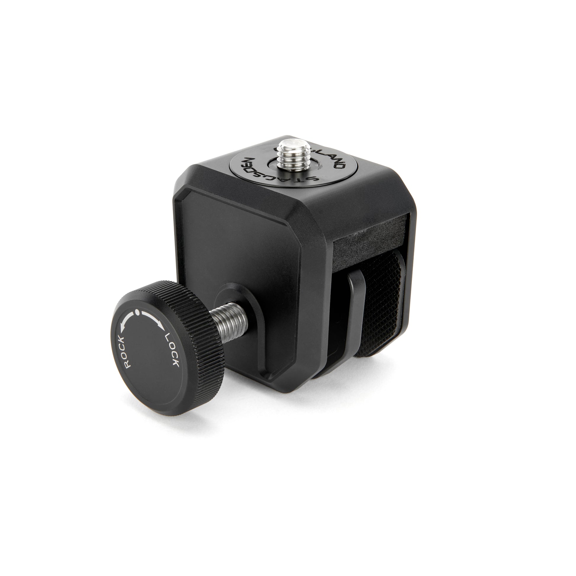 Window Mount Clamp for securely mounting cameras on vehicle windows, with rubber padding to protect glass.