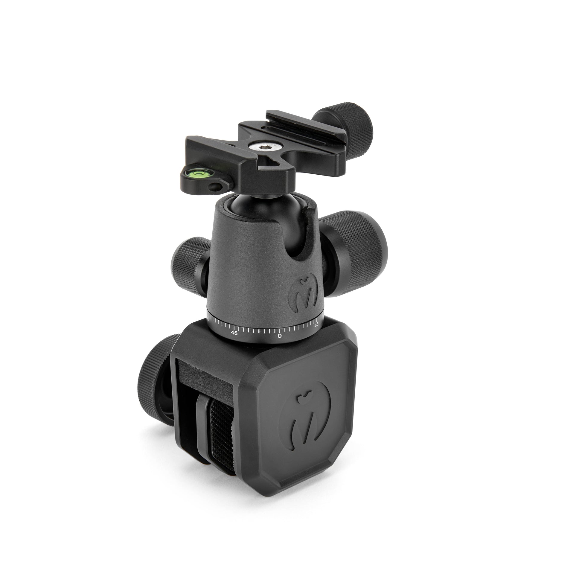 Window Mount Clamp for securely mounting cameras on vehicle windows, with rubber padding to protect glass.