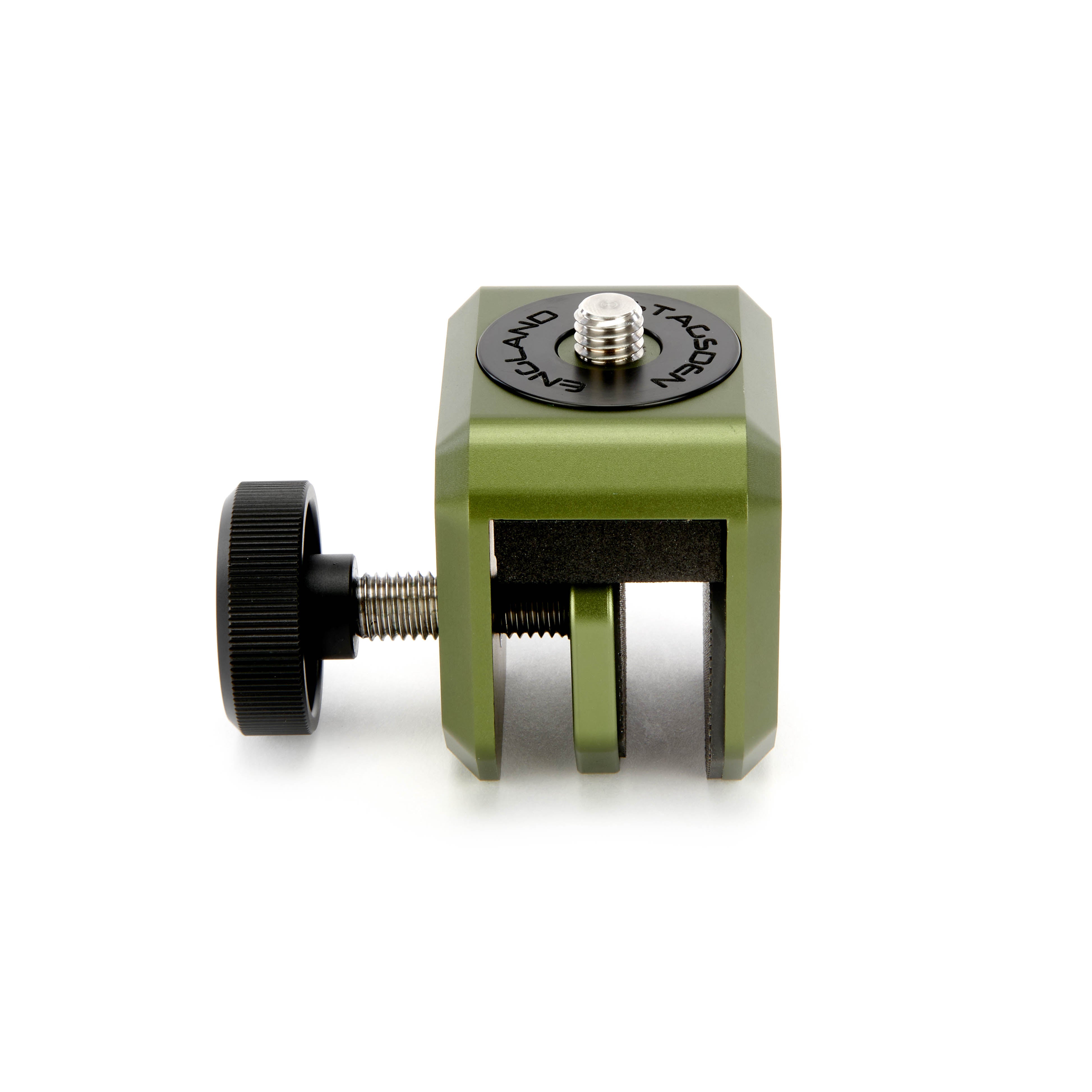 Window Mount Clamp for securely mounting cameras on vehicle windows, with rubber padding to protect glass.