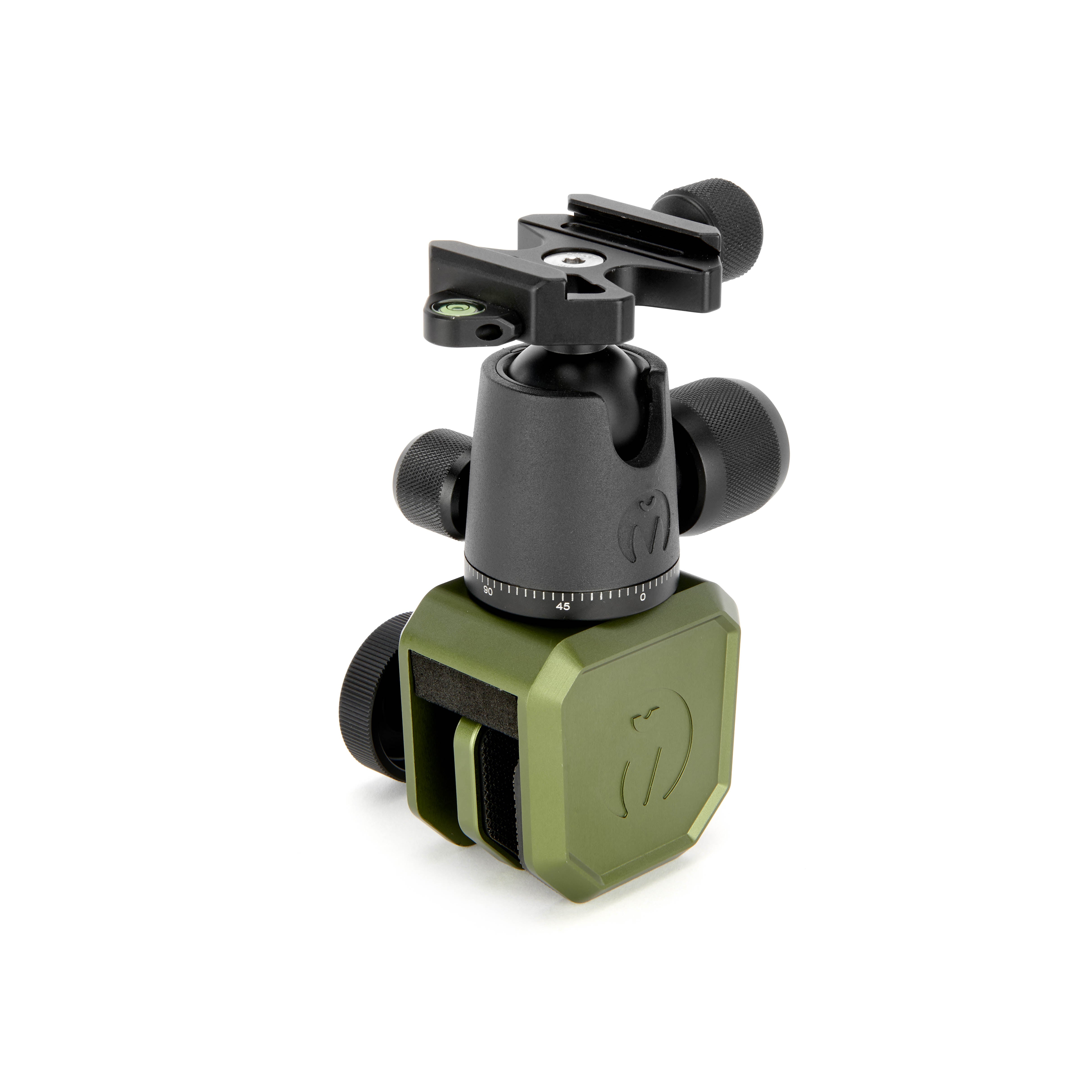 Window Mount Clamp for securely mounting cameras on vehicle windows, with rubber padding to protect glass.