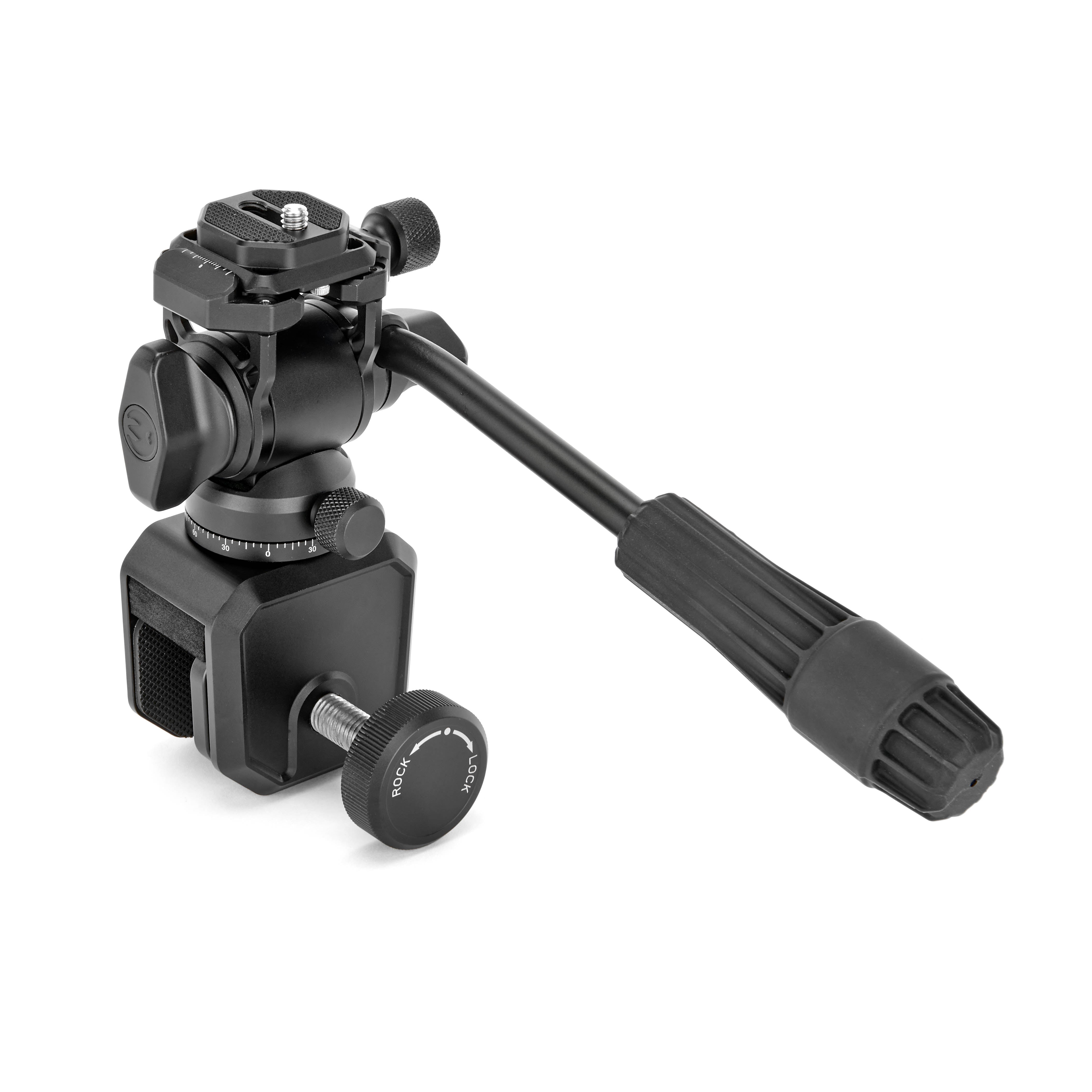 3LT Window Mount Clamp with AirHed Trinity for stable 360˚ camera panning.