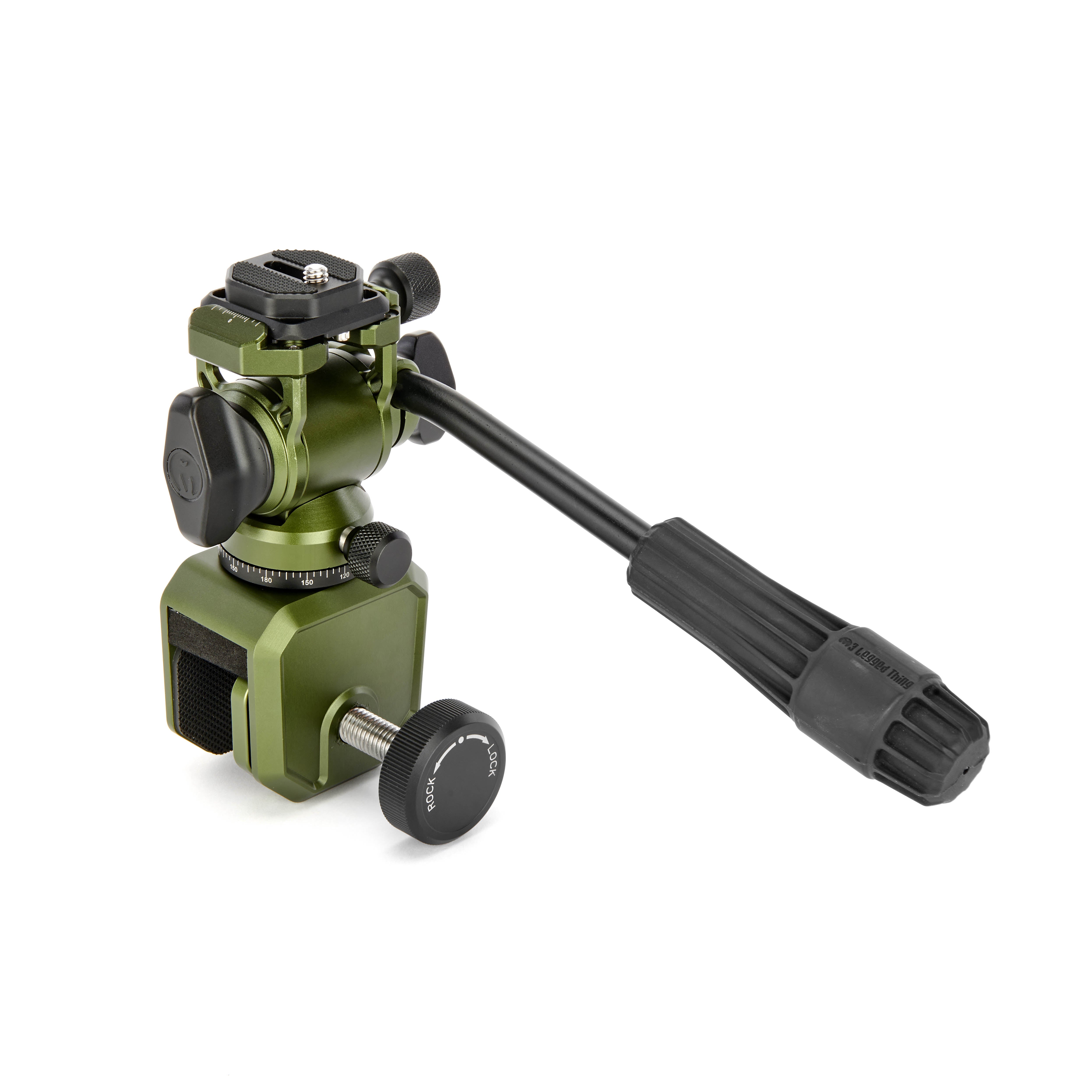 3LT Window Mount Clamp with AirHed Trinity for stable 360˚ camera panning.