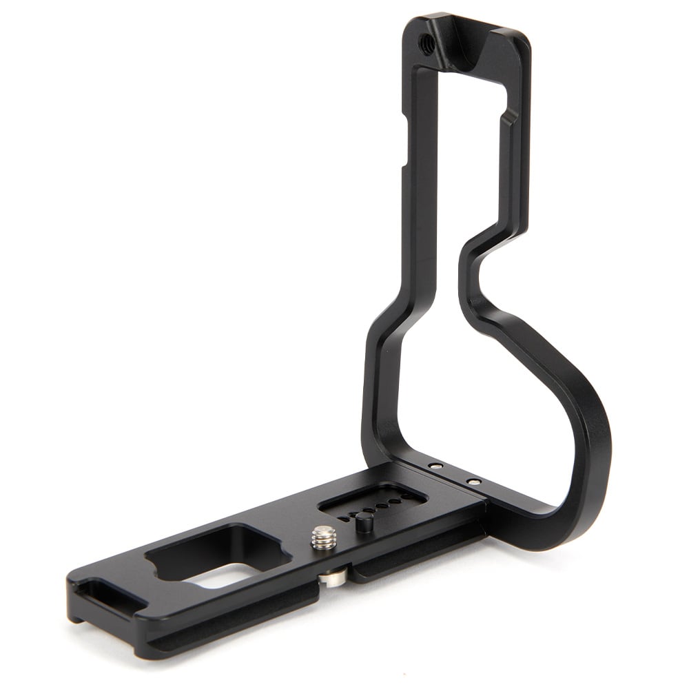 3 Legged Thing Zaara black L-Bracket custom-designed for Nikon Z9 with Arca-Swiss compatibility.