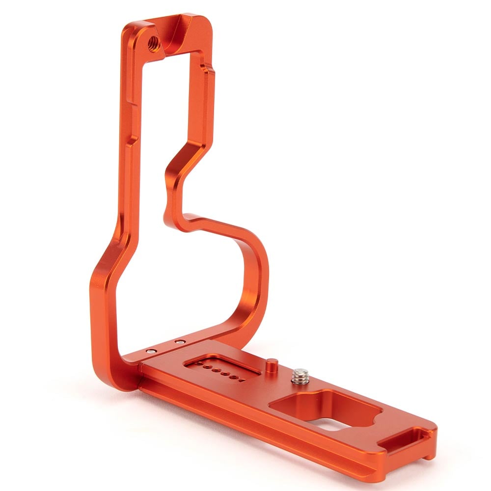 3 Legged Thing Zaara copper L-Bracket custom-designed for Nikon Z9 with Arca-Swiss compatibility.