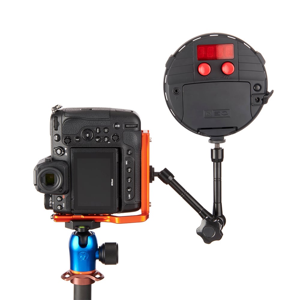 3 Legged Thing Zaara copper L-Bracket custom-designed for Nikon Z9 with Arca-Swiss compatibility.