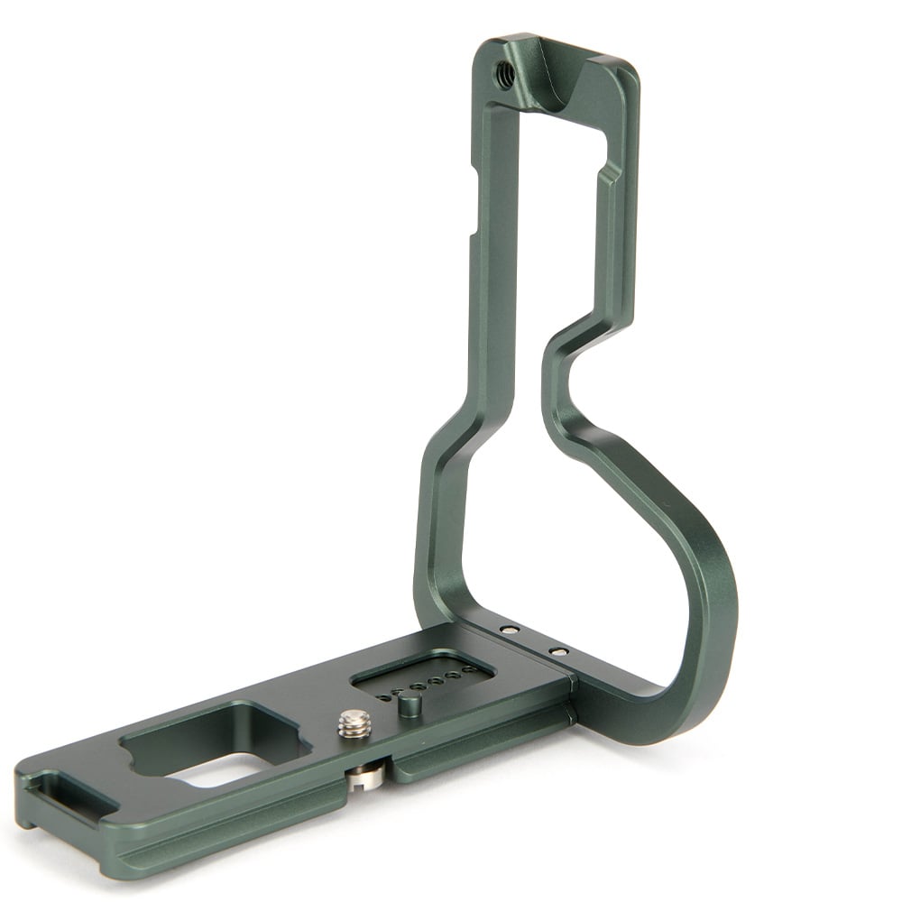 3 Legged Thing Zaara grey L-Bracket custom-designed for Nikon Z9 with Arca-Swiss compatibility.