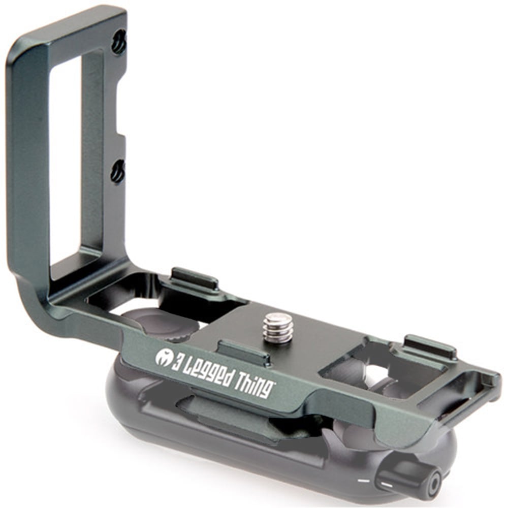 3 Legged Thing Zayla PD L-Bracket for Nikon Z50 with Arca-Swiss and Peak Design Capture v3 compatibility.