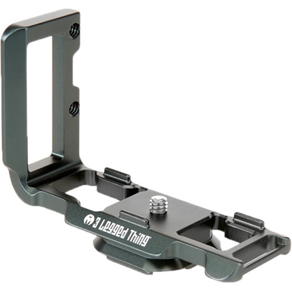 3 Legged Thing Zayla PD L-Bracket for Nikon Z50 with Arca-Swiss and Peak Design Capture v3 compatibility.