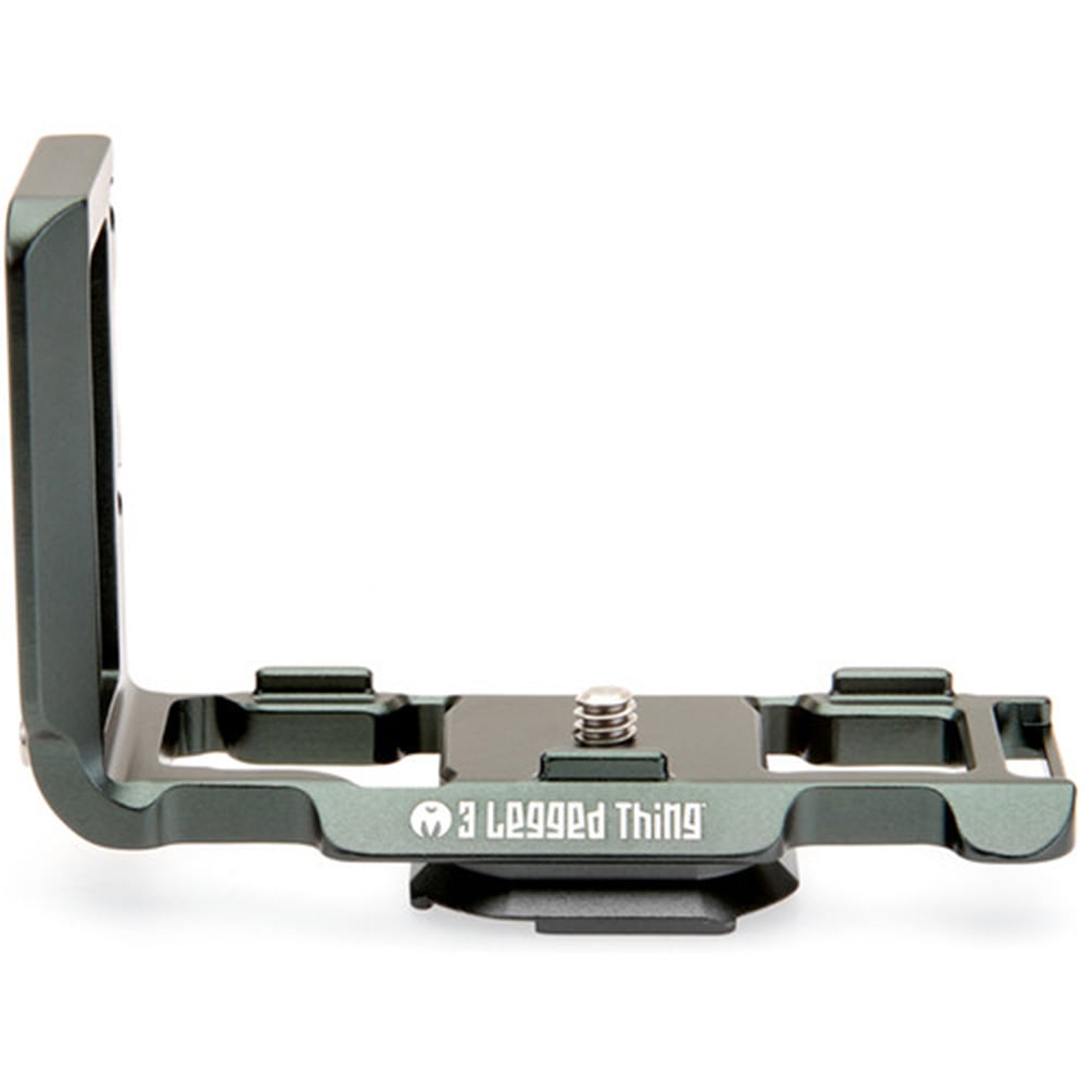 3 Legged Thing Zayla PD L-Bracket for Nikon Z50 with Arca-Swiss and Peak Design Capture v3 compatibility.