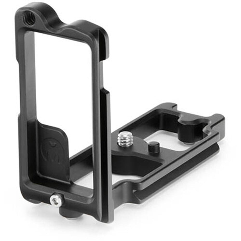 3 Legged Thing Zelda L-Bracket for Nikon Z-series cameras in grey with Arca-Swiss compatibility.